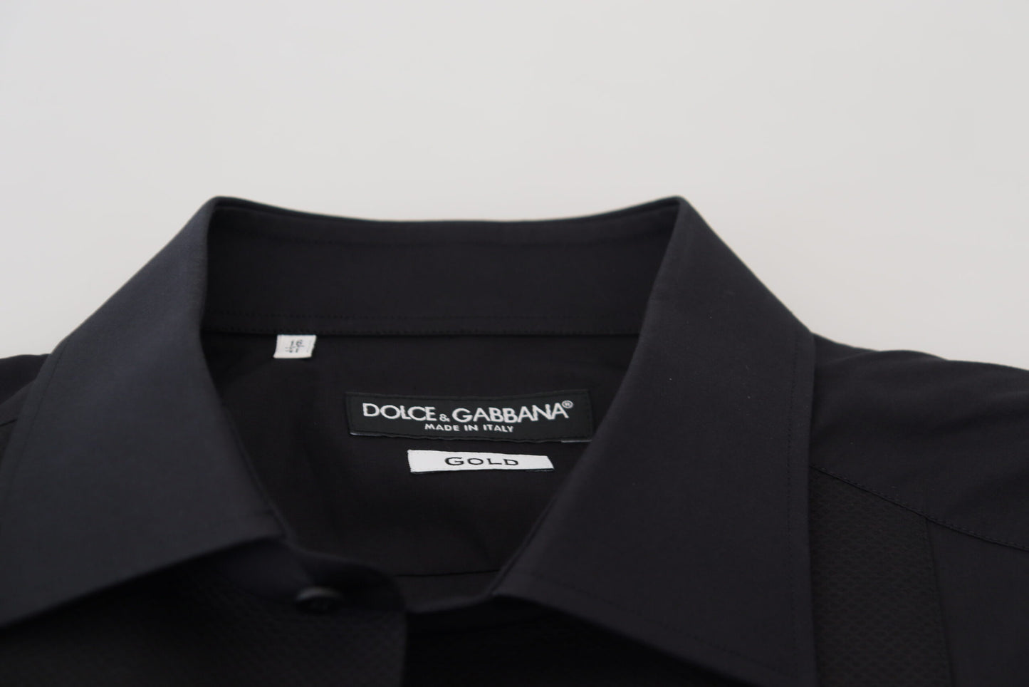 - Elegant Black Formal Long Sleeve Shirt