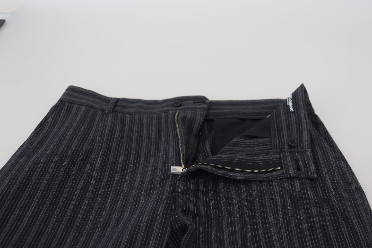 - Elegant Striped Chino Dress Pants