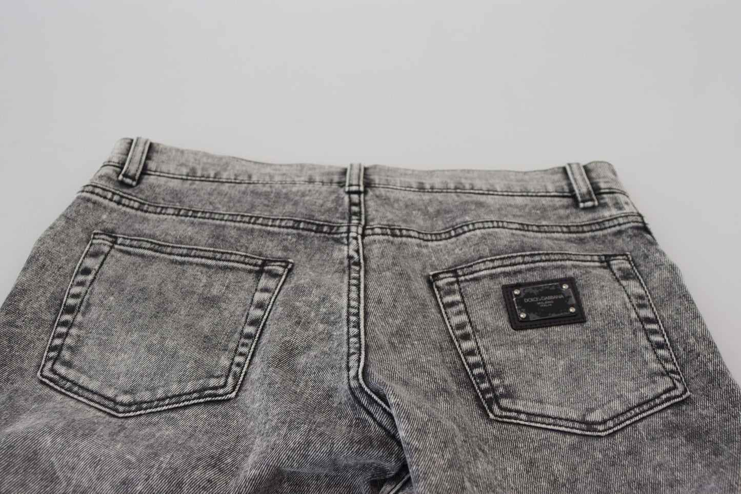 - Elegant Grey Skinny Jeans