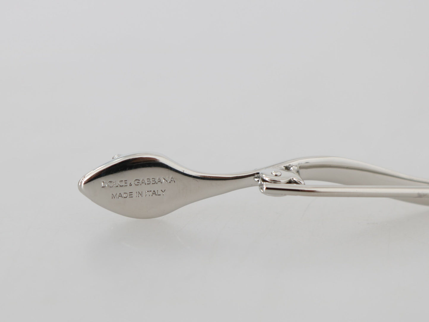 - Elegant Crystal-Embellished Silver Brooch Pin