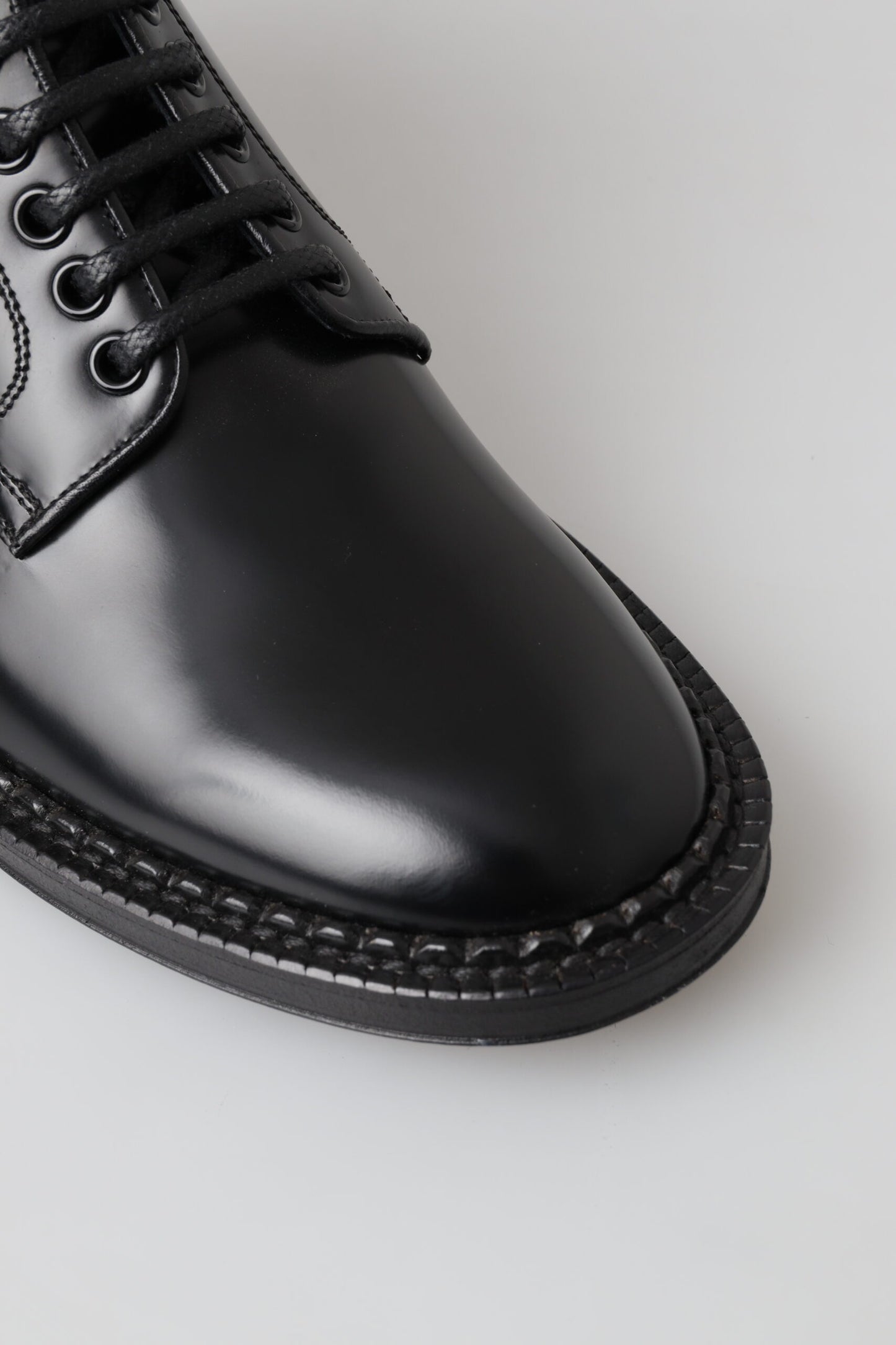 - Elegant Black Leather Men's Boots