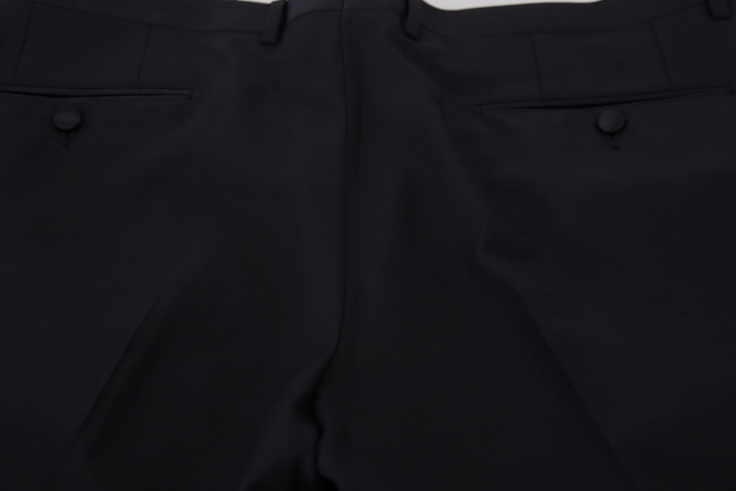 - Elegant Slim Fit Black Dress Trousers
