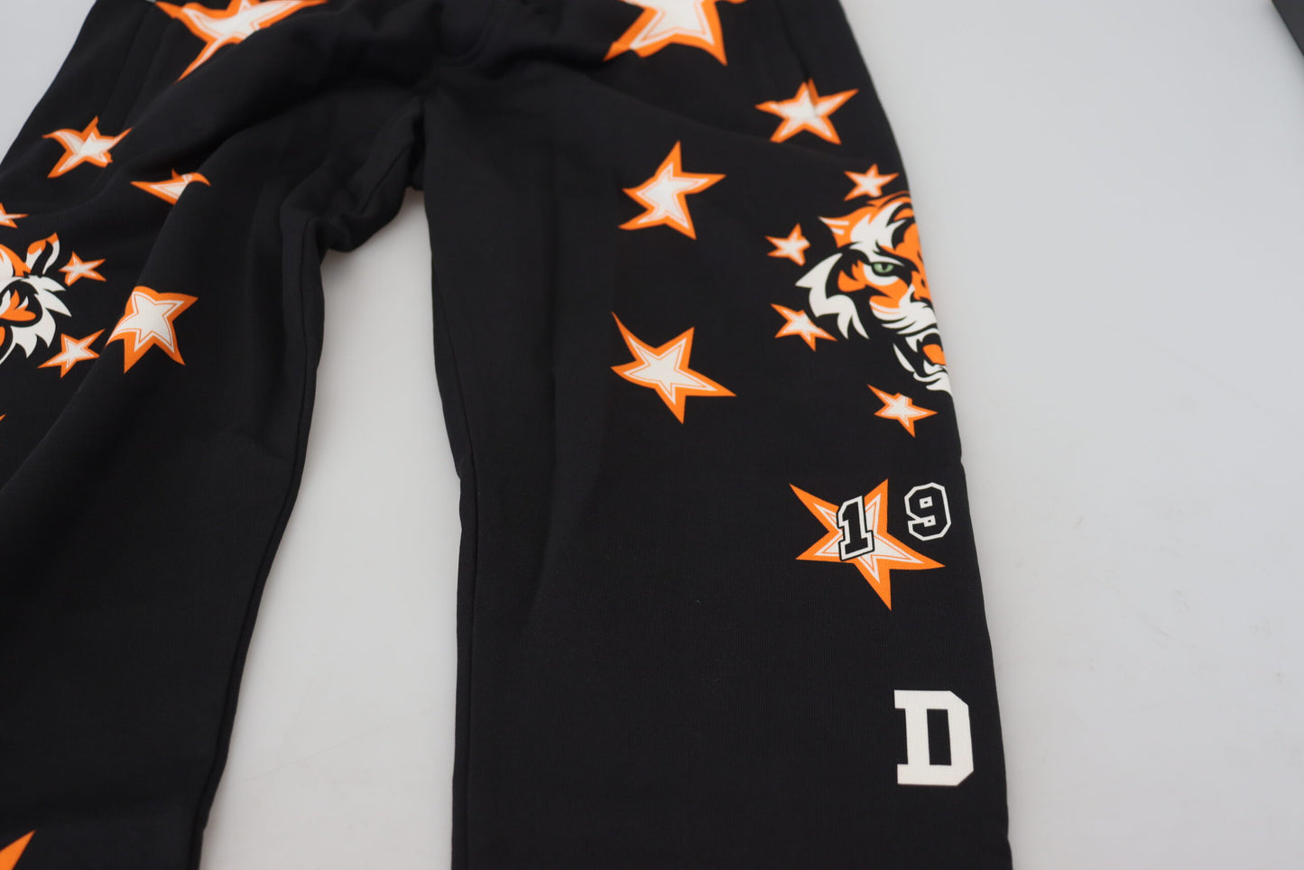 - Elegant Black Star Casual Sweatpants