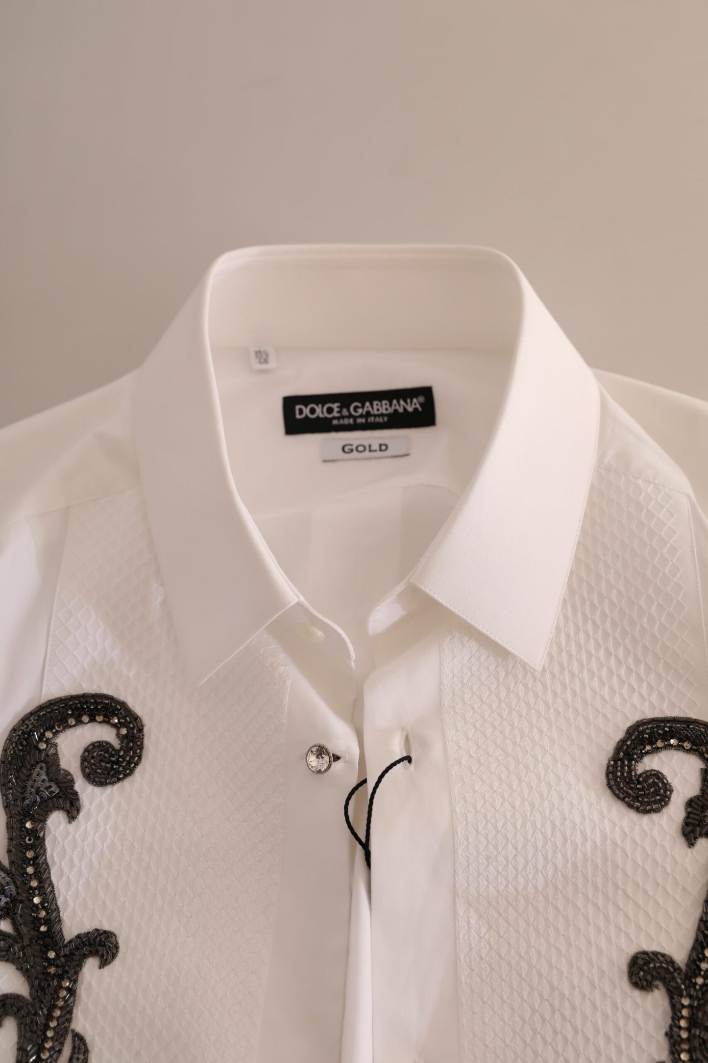 - Italian Designer Slim Fit Tuxedo Shirt