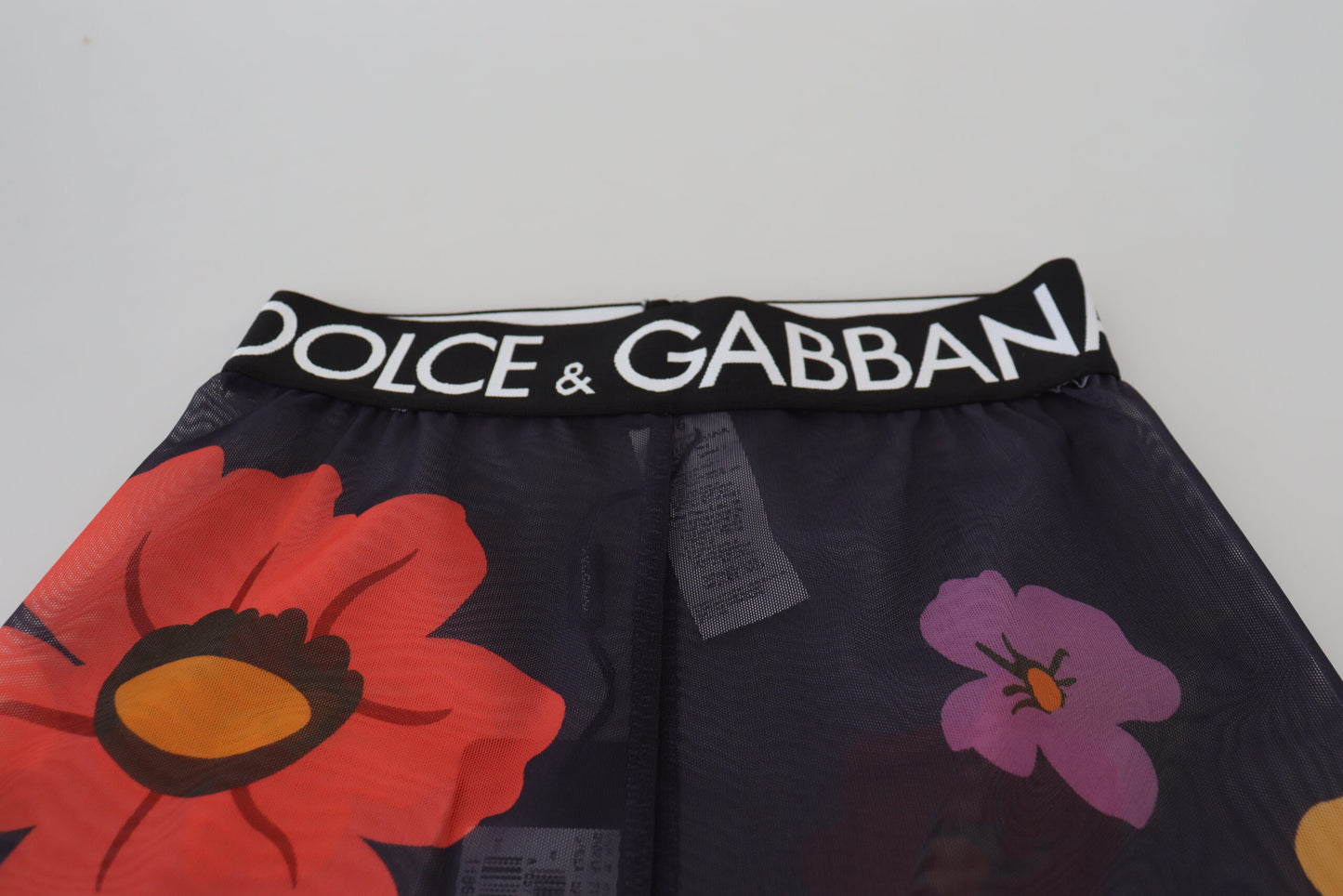 - Elegant Floral Print High Waist Leggings