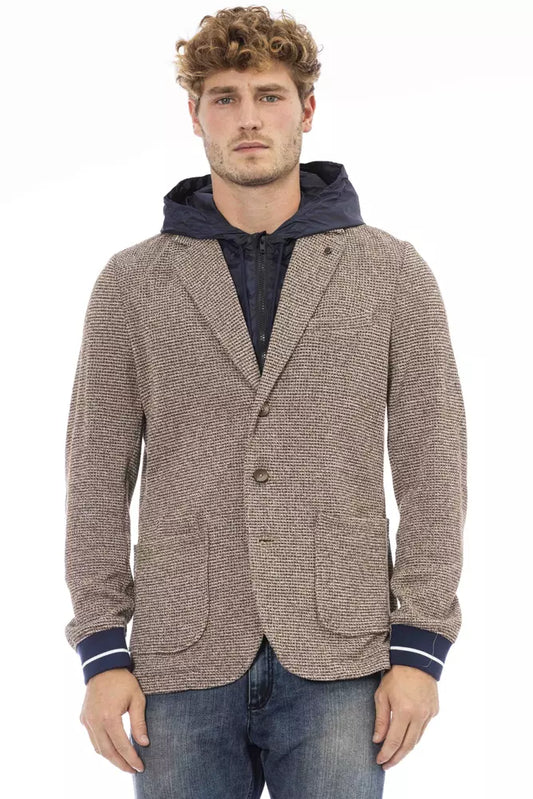 - Chic Waterproof Hooded Fabric Jacket