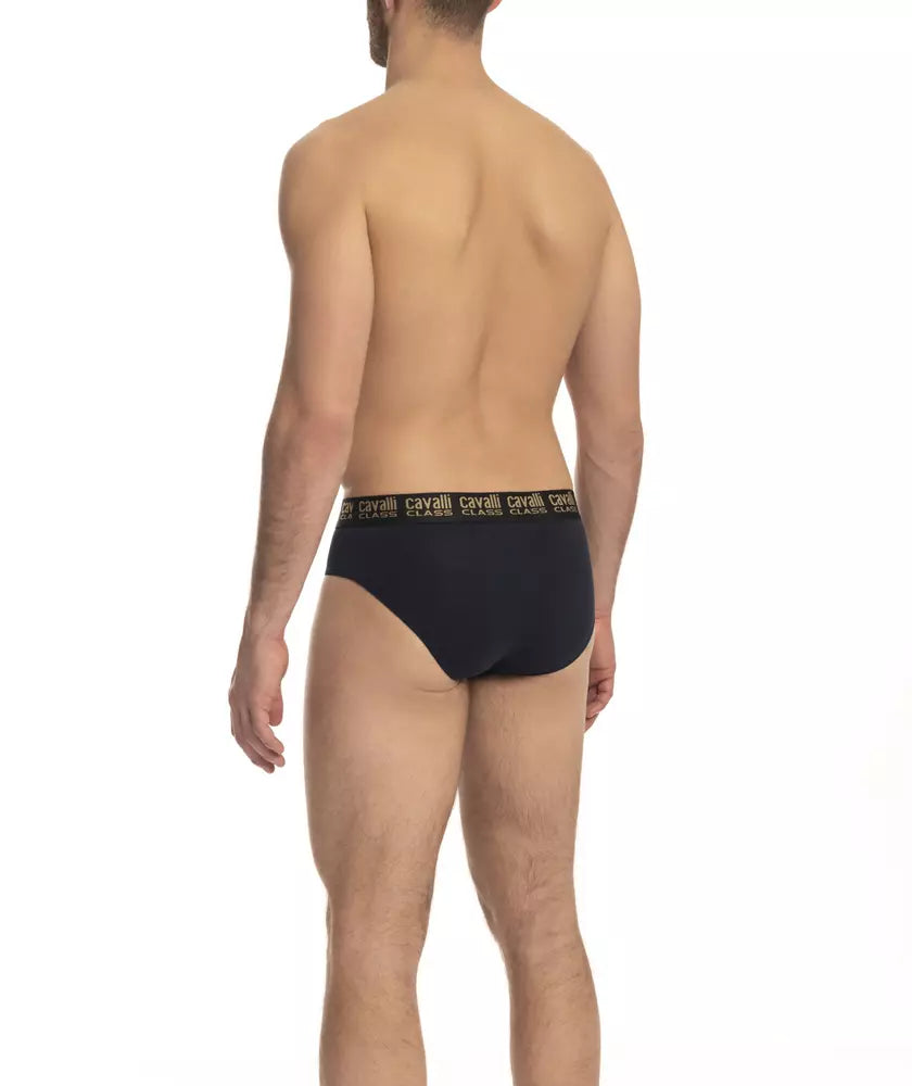- Blue Cotton Men Brief