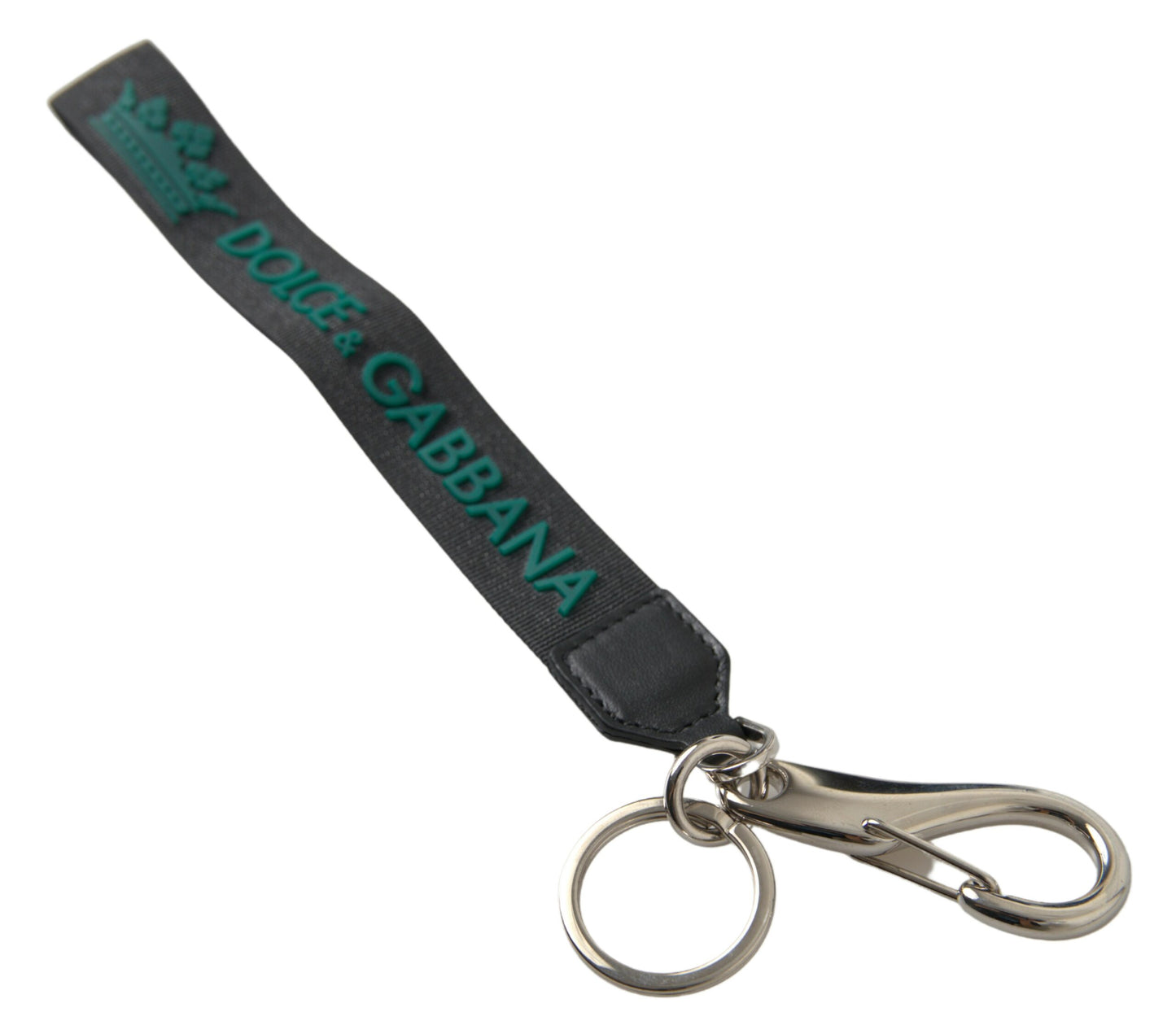 - Chic Crown Rubber Logo Keychain