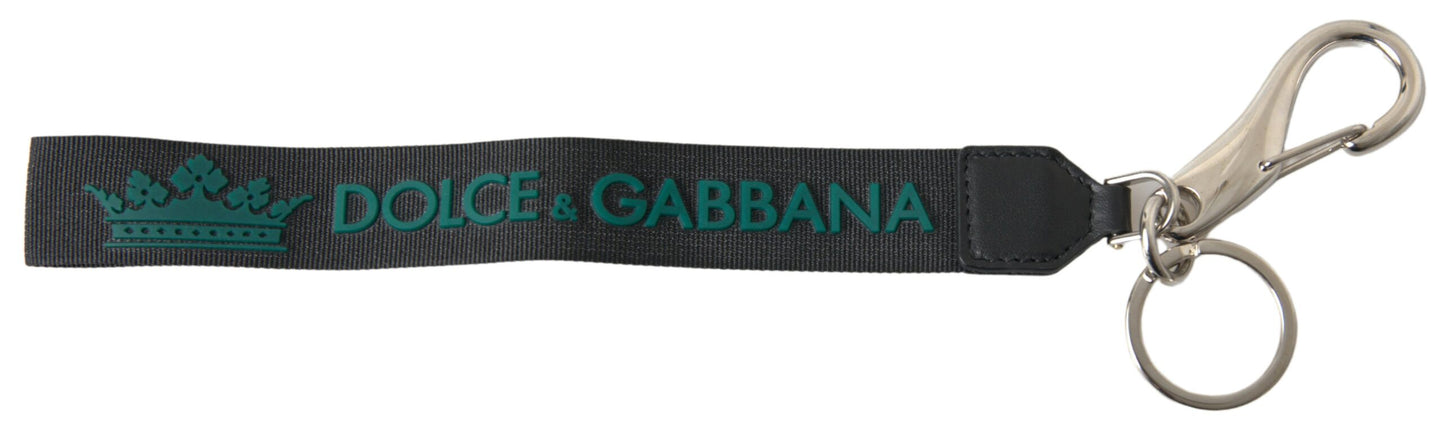 - Chic Crown Rubber Logo Keychain