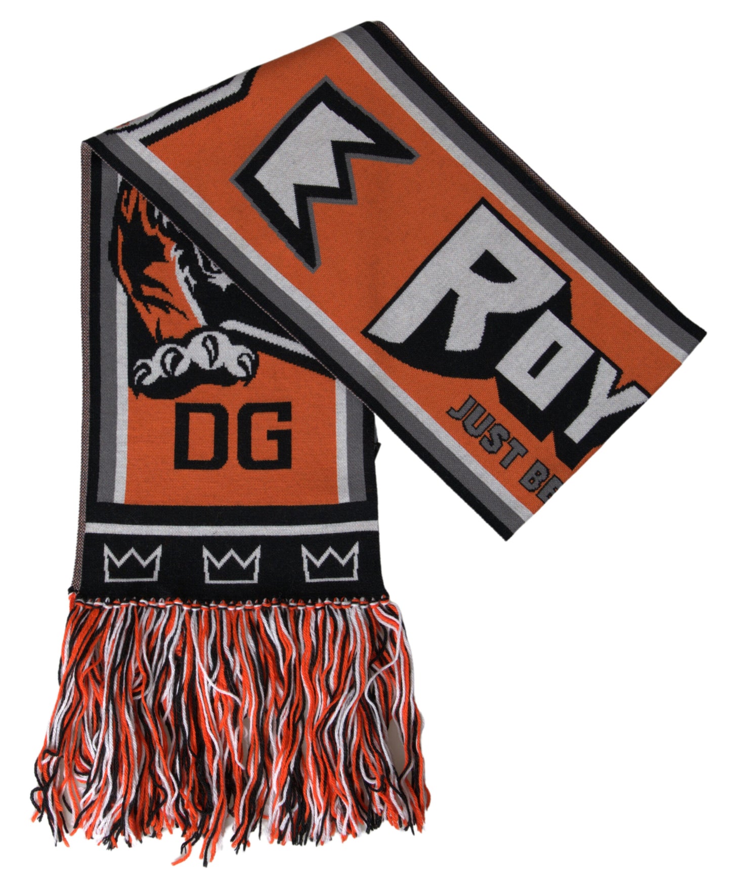 Exquisite Multicolor Wool-Cashmere Scarf by Dolce & Gabbana