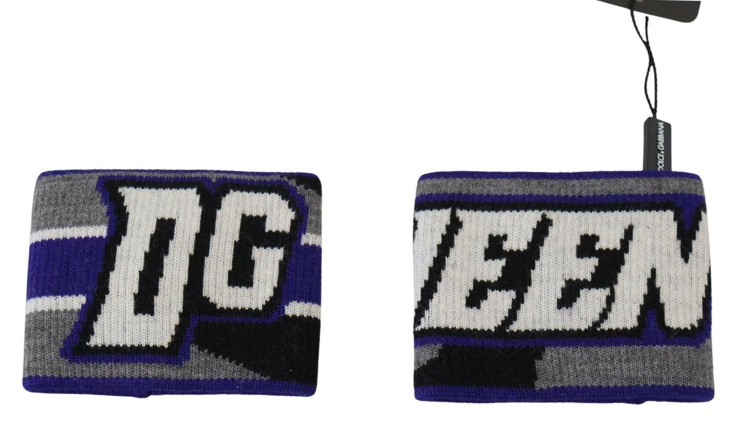 - Regal Purple Wool Wrist Wrap
