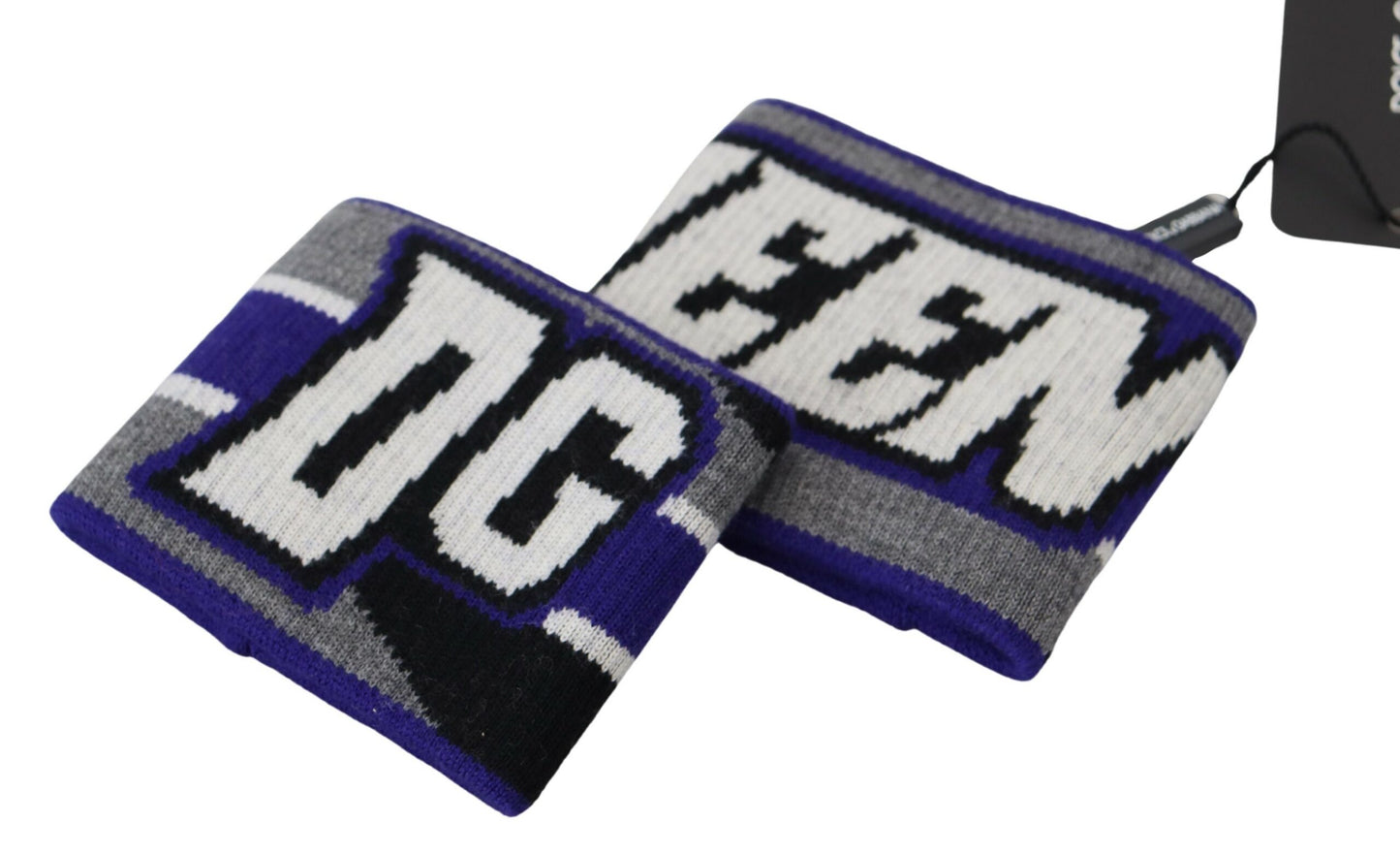 - Regal Purple Wool Wrist Wrap