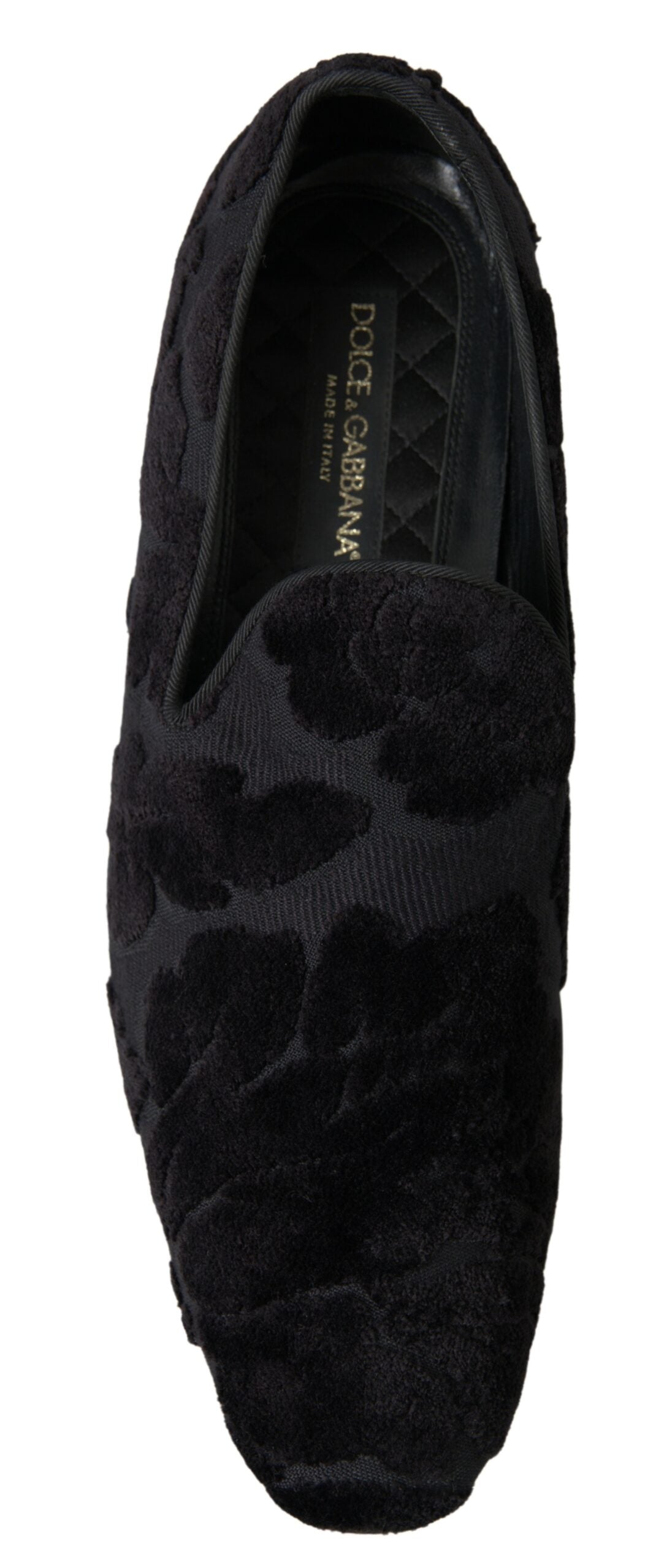 Exquisite Black Vintage Loafers by Dolce & Gabbana for Men