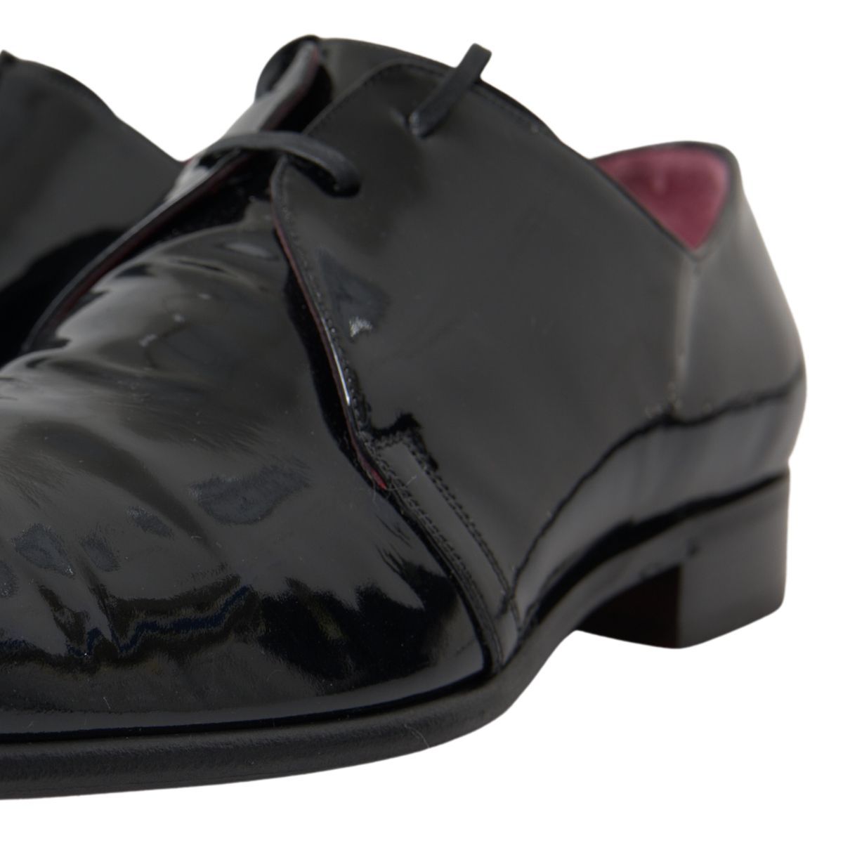 - Elegant Black Patent Leather Formal Men's Shoes