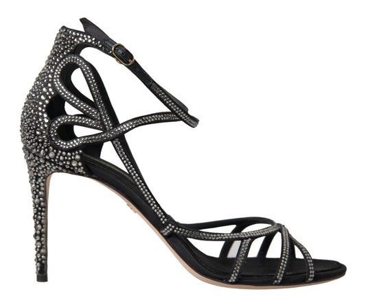 - Elegant Keira Rhinestone Stiletto Sandals