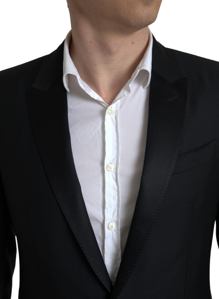 - Exquisite Slim Fit Wool-Blend Blazer