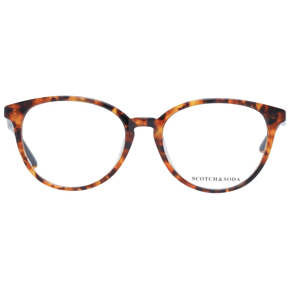 Scotch & Soda Women's Optical Glasses – Brown Cat Eye Frame, 53mm