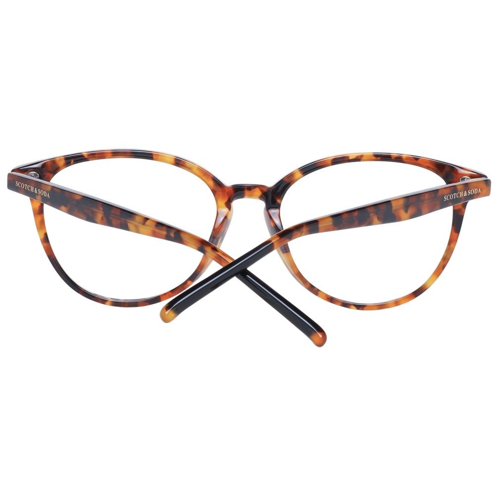 Scotch & Soda Women's Optical Glasses – Brown Cat Eye Frame, 53mm
