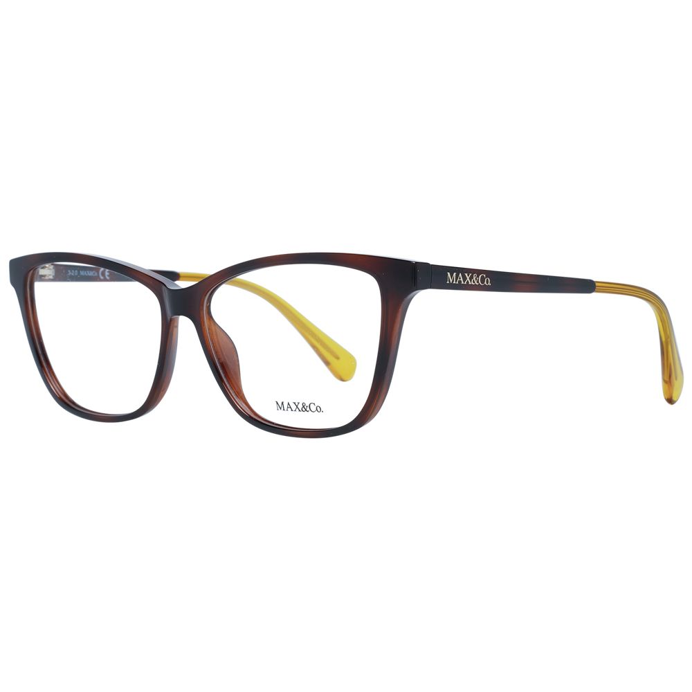 Max & Co Women’s Optical Glasses – Brown Cat Eye Frame, 56mm