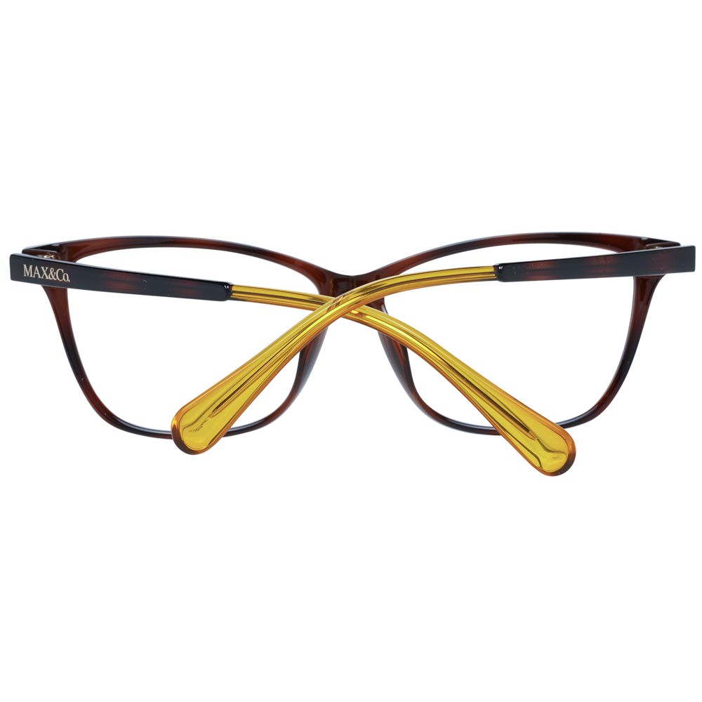 Max & Co Women’s Optical Glasses – Brown Cat Eye Frame, 56mm
