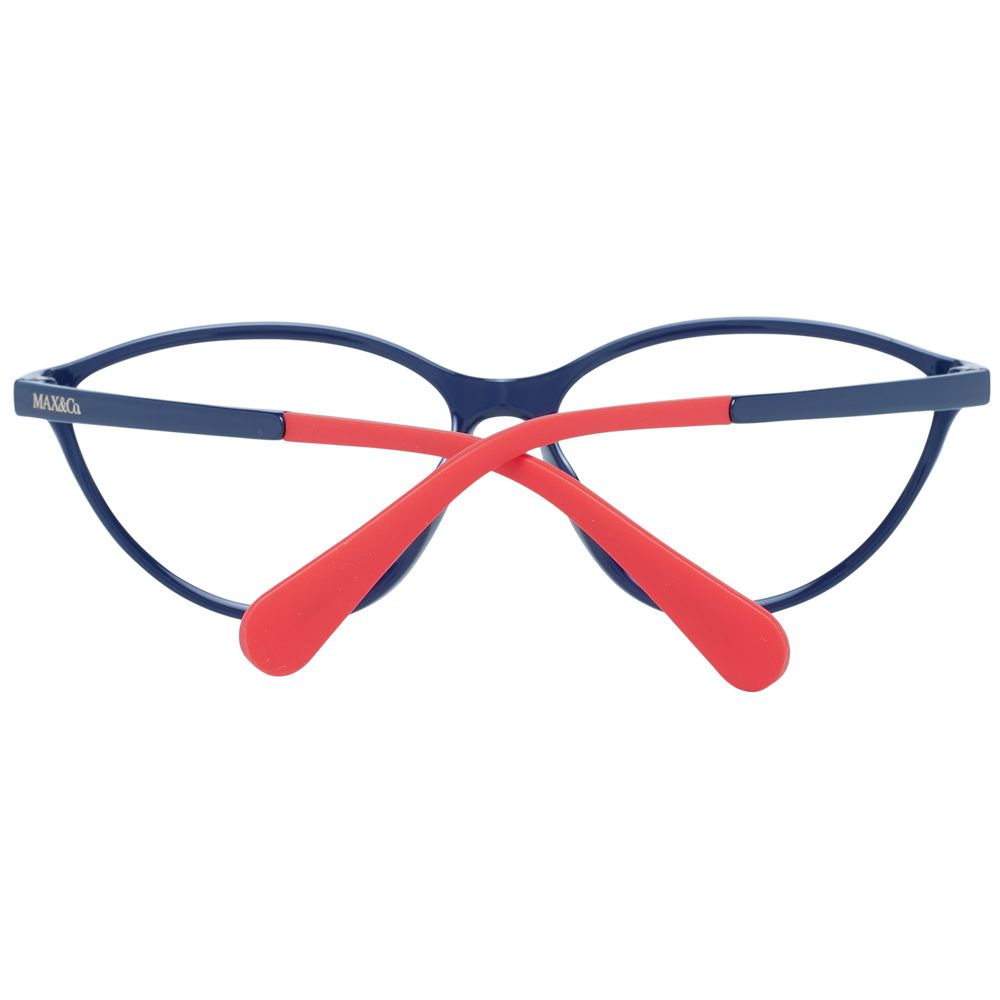 Max & Co Women’s Optical Glasses – Blue Cat Eye Frame, 55mm