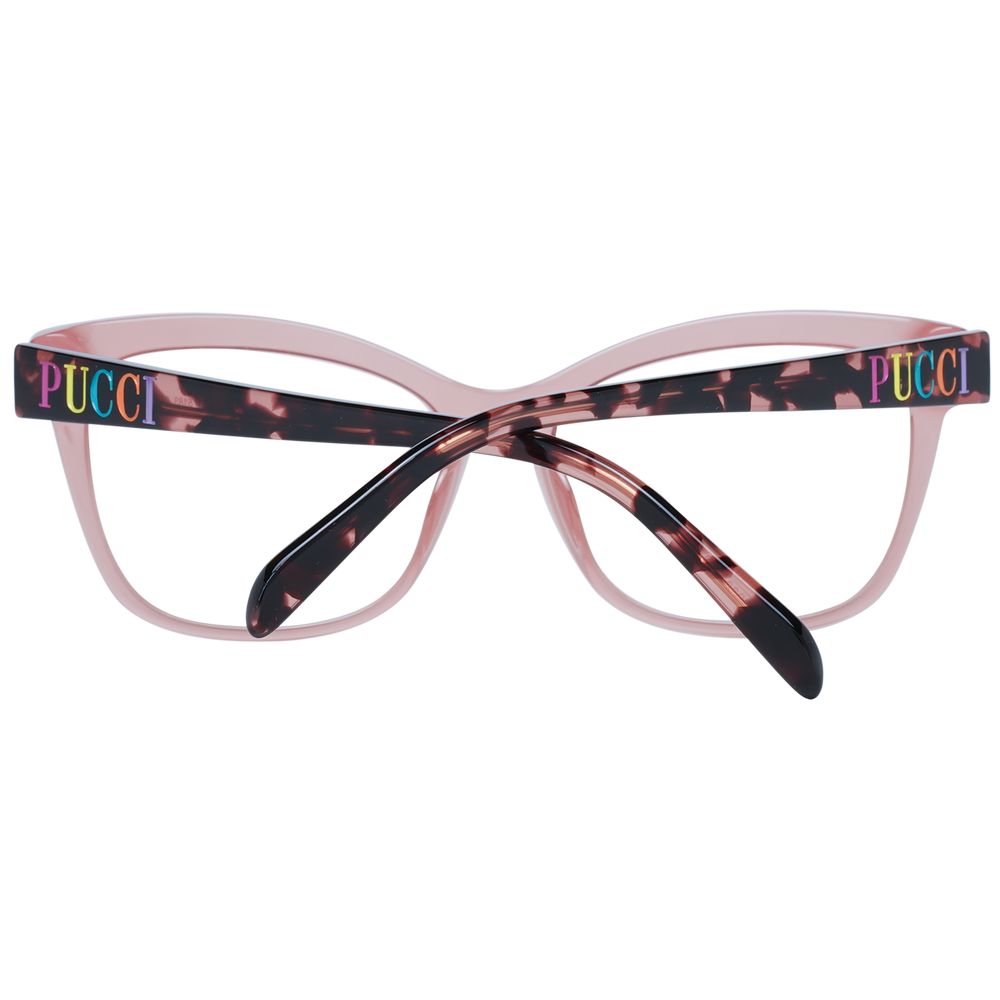 Emilio Pucci Women’s Optical Frames – Rose Square Full-Rim, 54mm