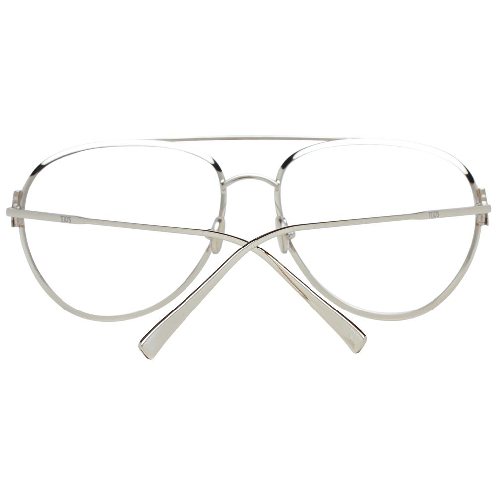 Tod's Women's Gold Optical Frames – Aviator Style, 56mm