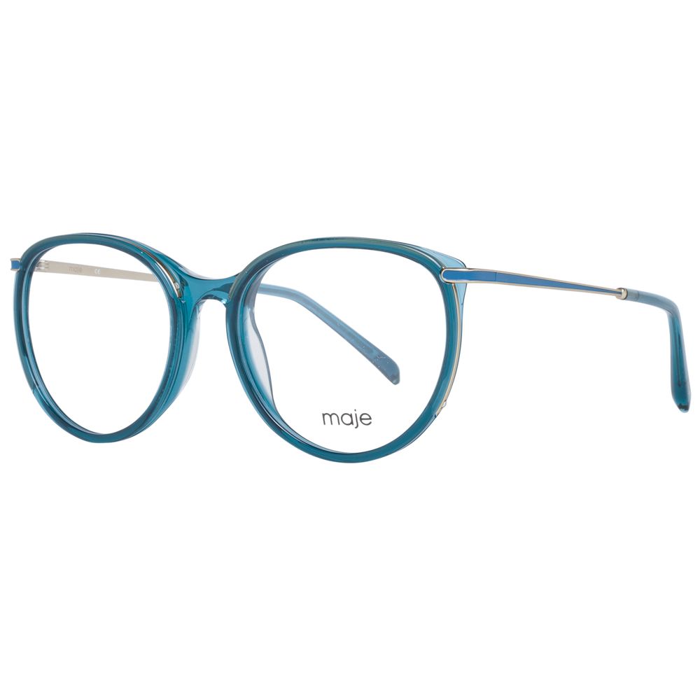 Maje Women’s Optical Glasses – Green Round Frame, 53mm