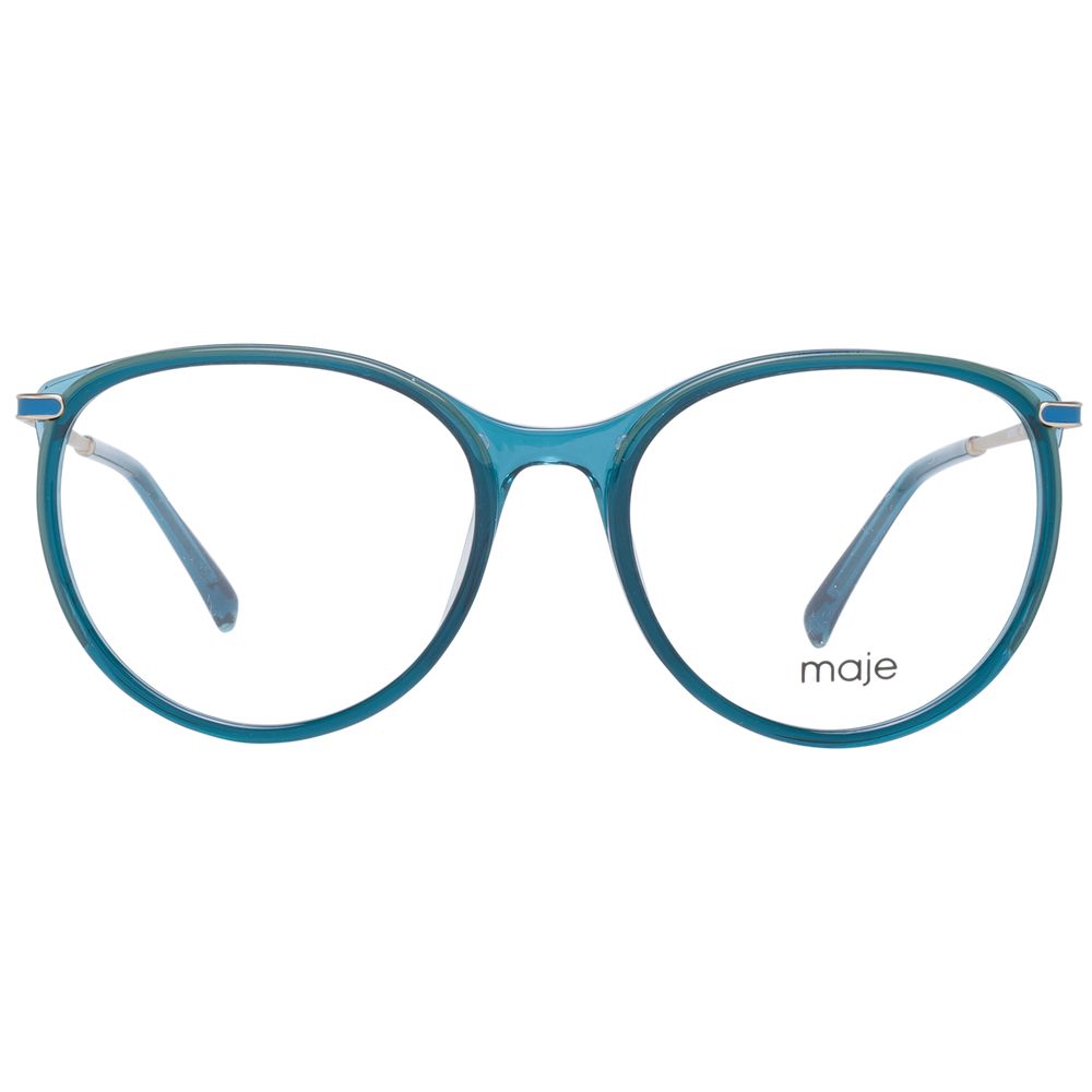 Maje Women’s Optical Glasses – Green Round Frame, 53mm