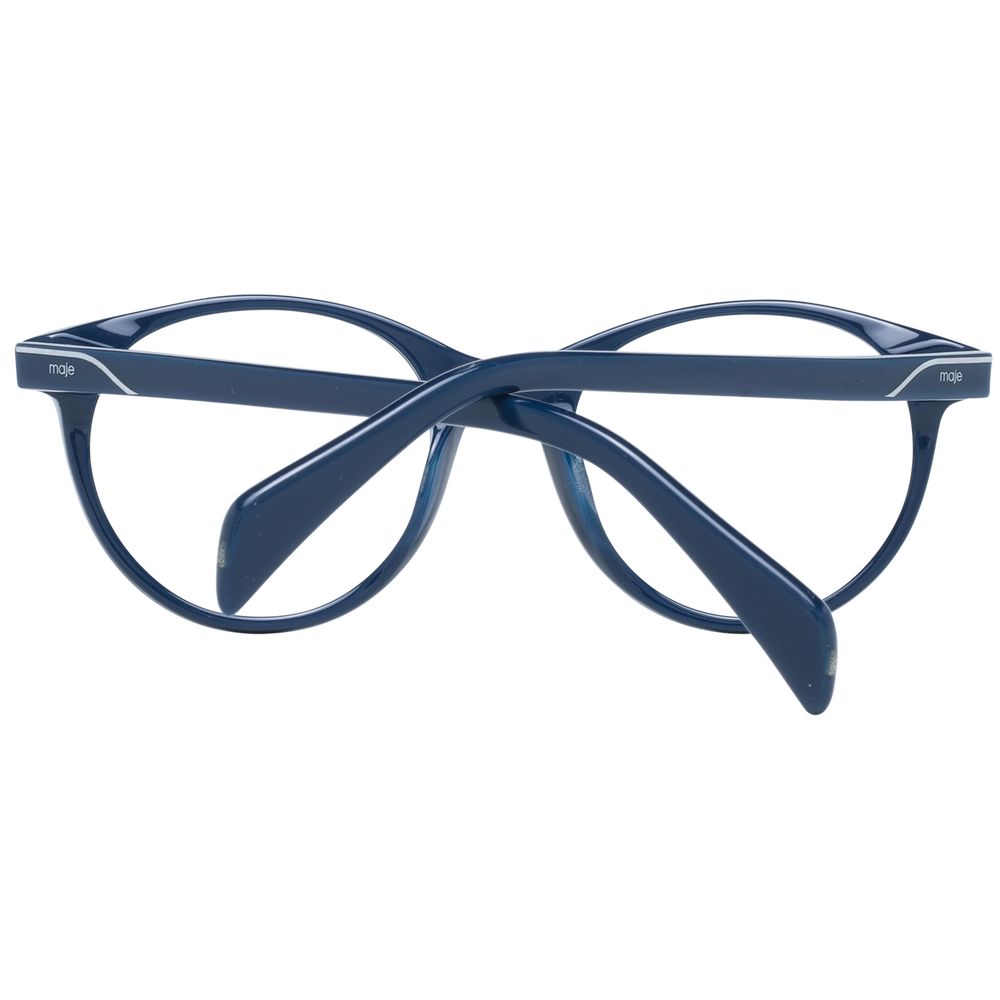 Maje Women's Optical Glasses – Blue Round Frame, 49mm