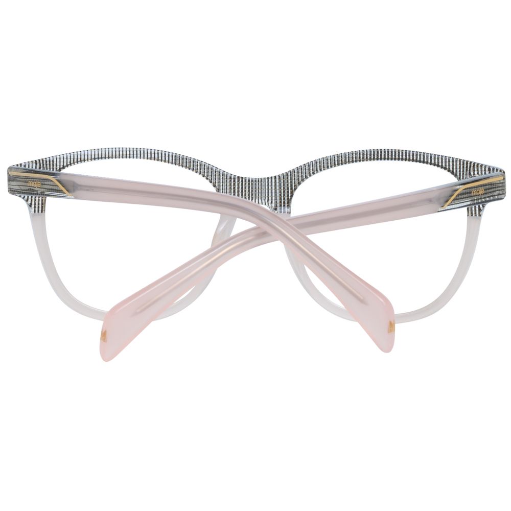 Maje Women’s Optical Frames – Pink Trapezium Full-Rim
