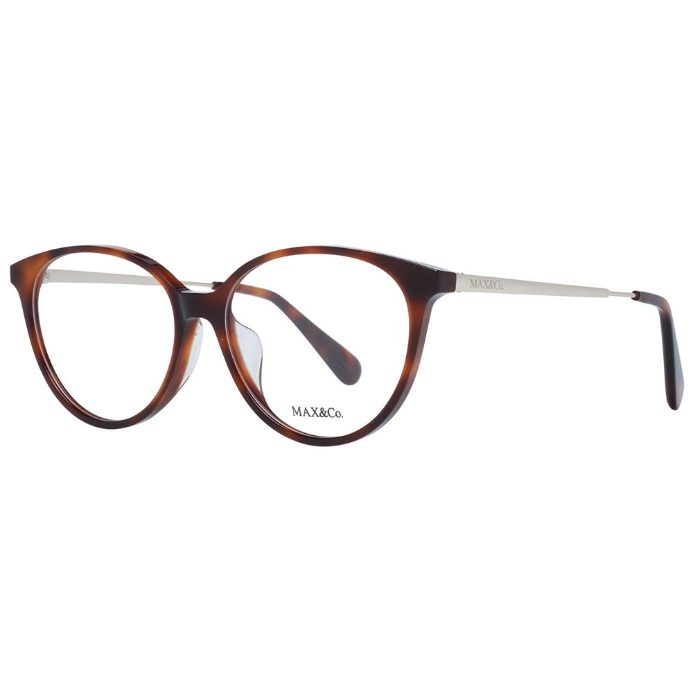 Max & Co Women’s Optical Glasses – Brown Cat Eye Frame, 54mm