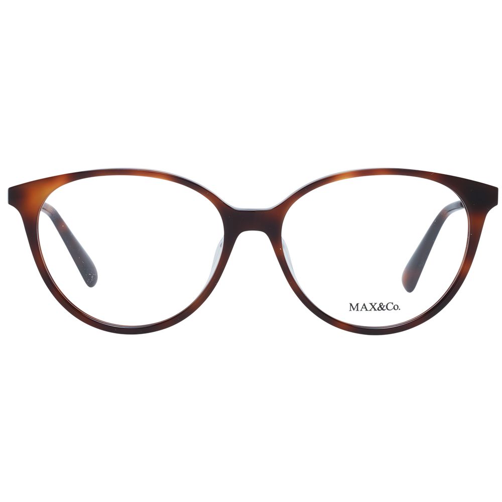 Max & Co Women’s Optical Glasses – Brown Cat Eye Frame, 54mm