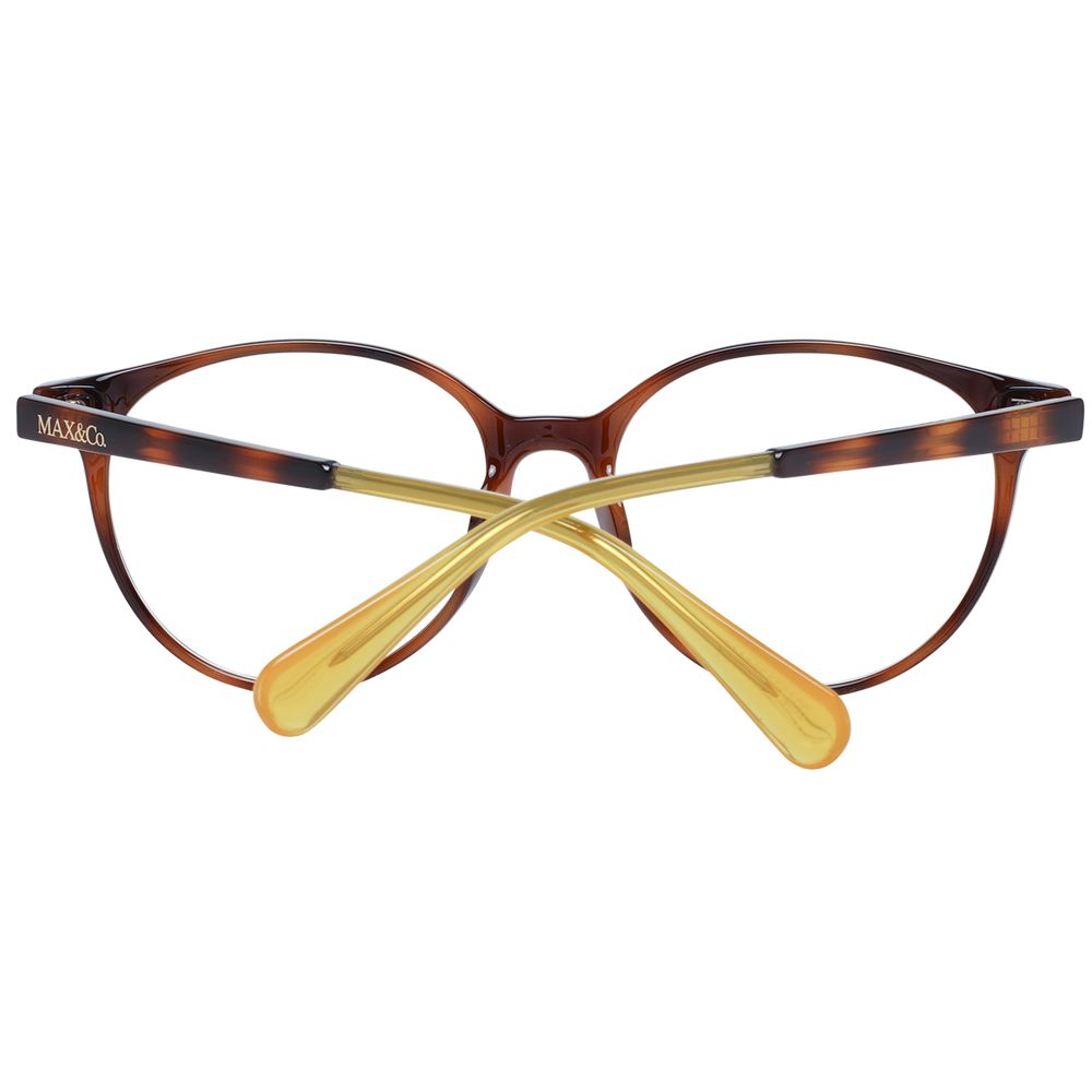 Max & Co Women’s Optical Frames – Brown Round Frame, 53mm