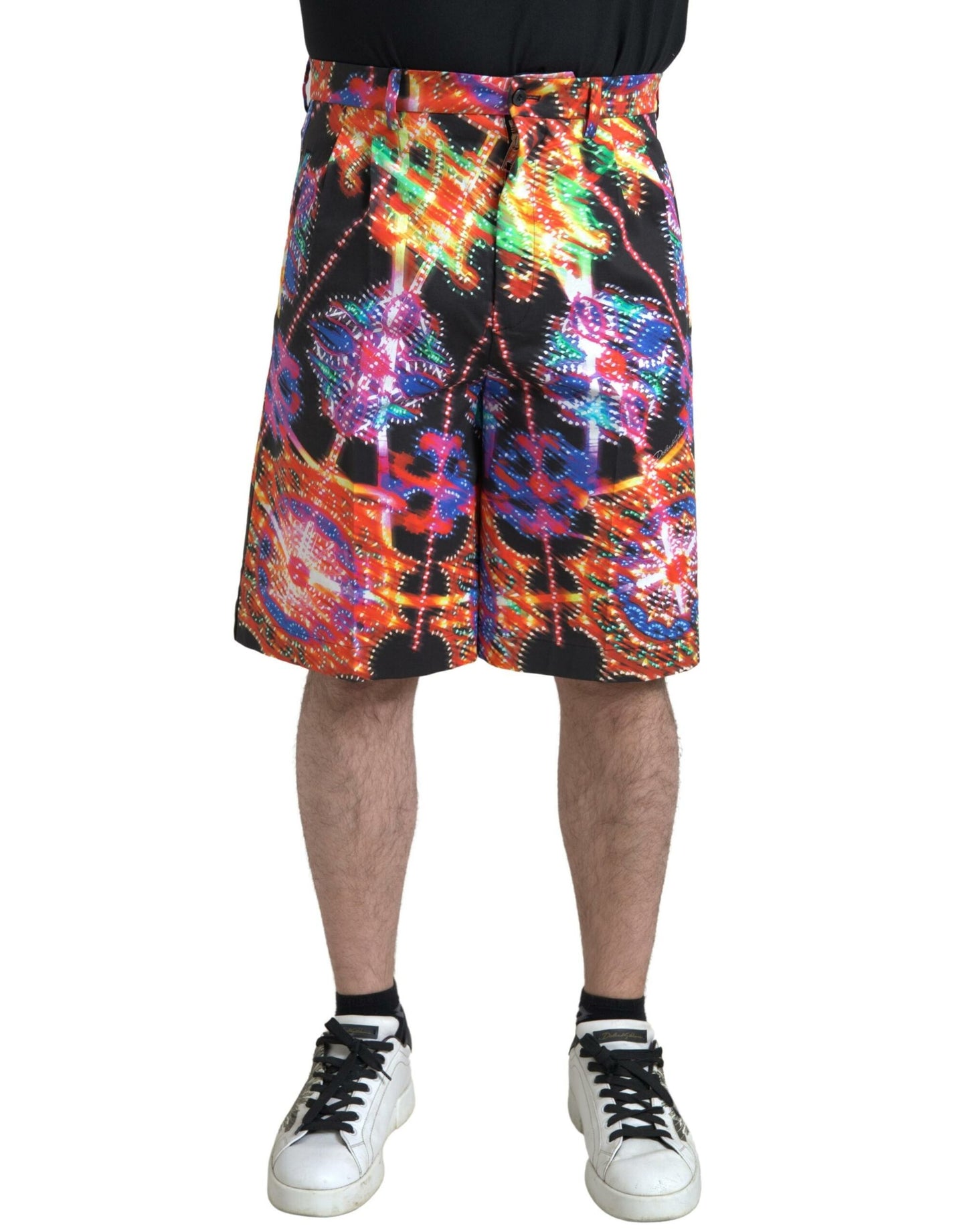 - Multicolor Printed Bermuda Shorts