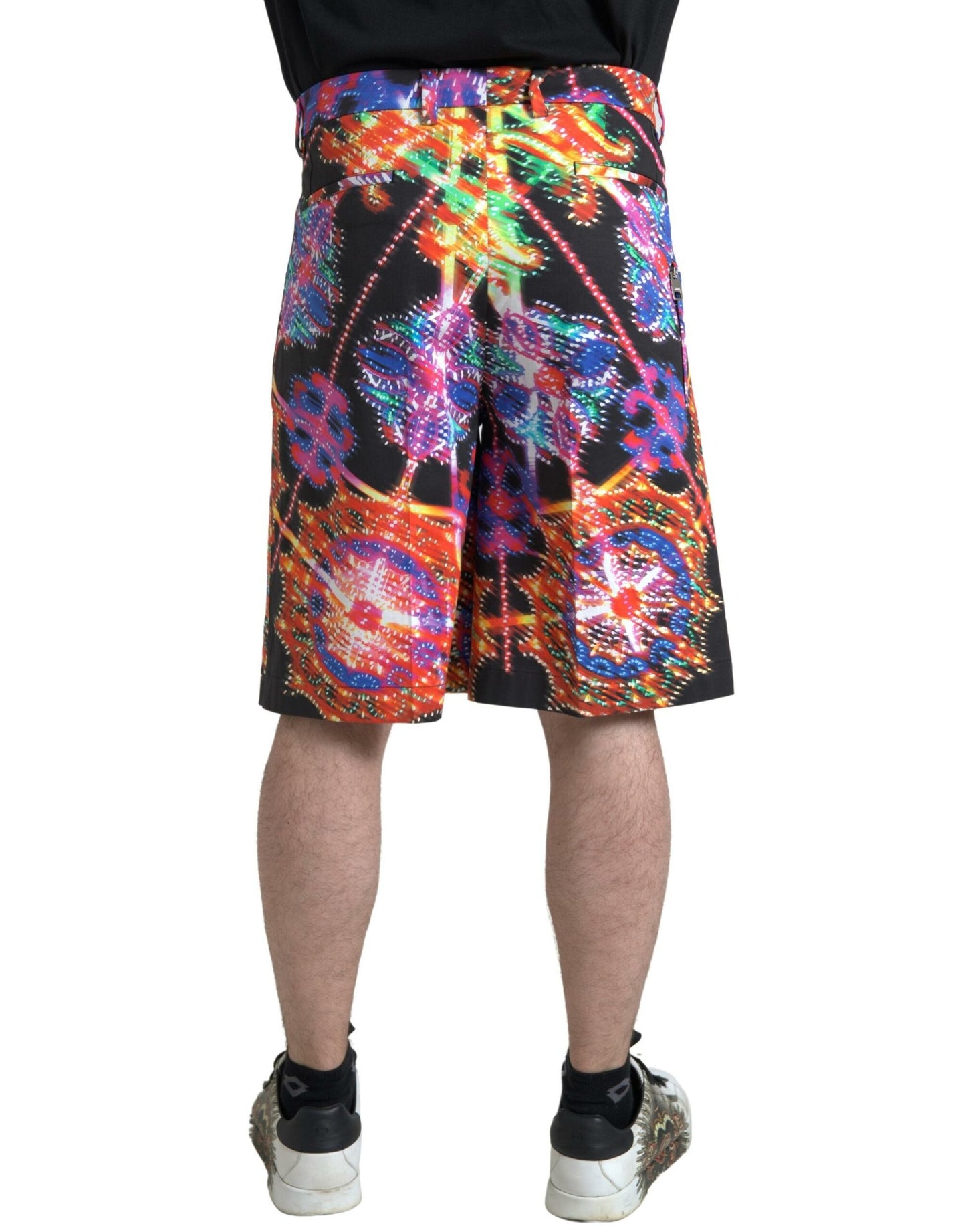 - Multicolor Printed Bermuda Shorts