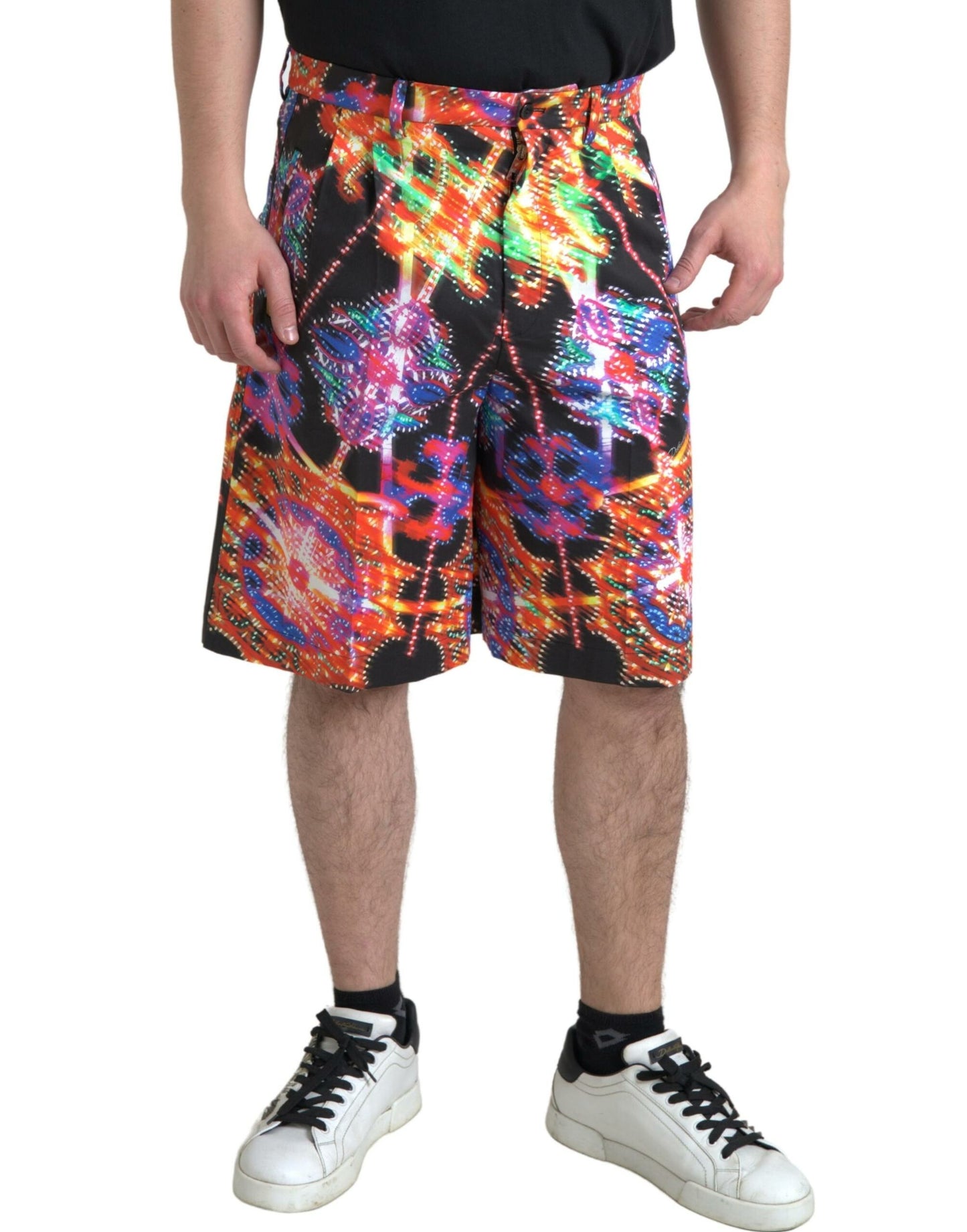 - Multicolor Printed Bermuda Shorts