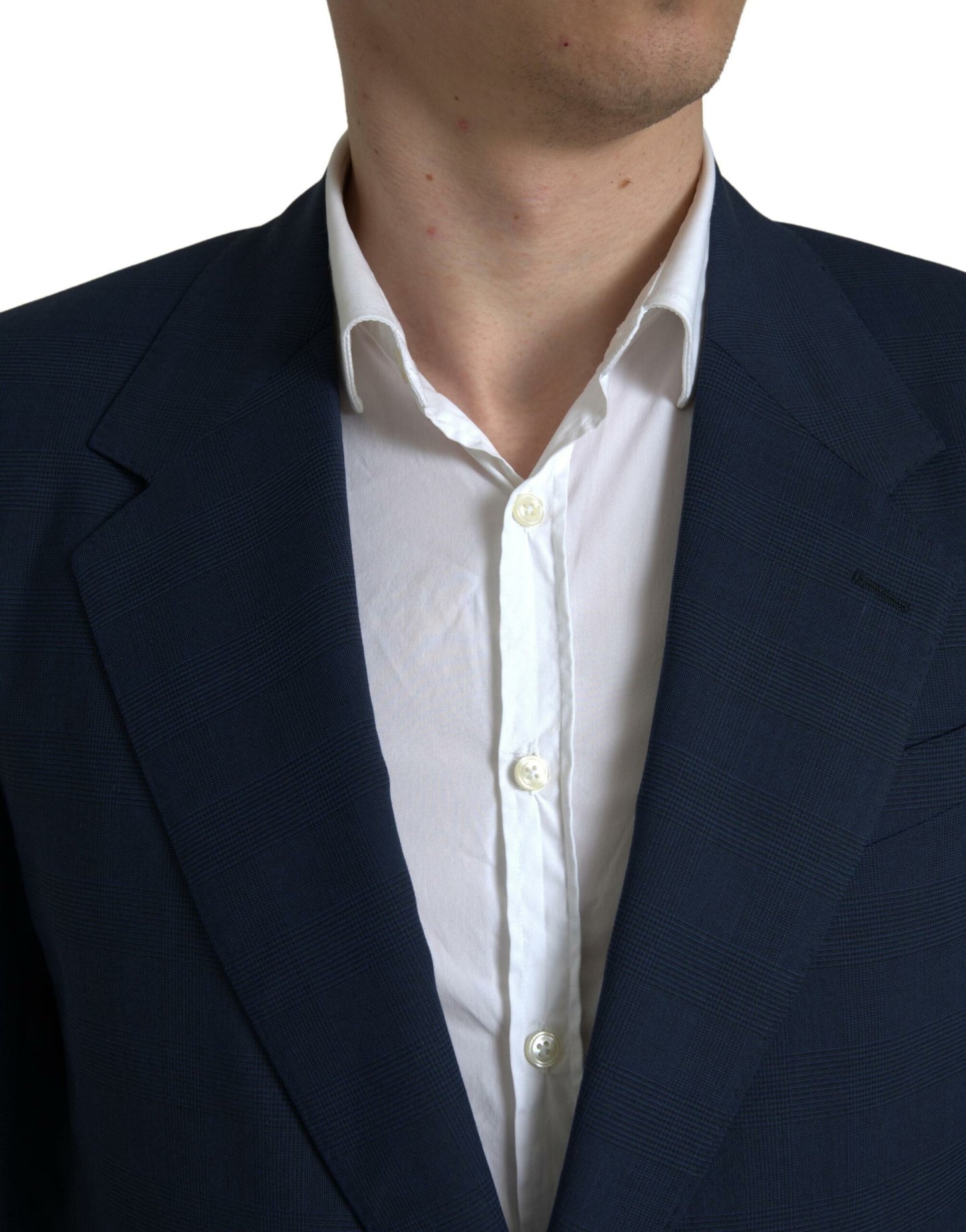 - Elegant Slim Fit Blue Two-Piece Suit