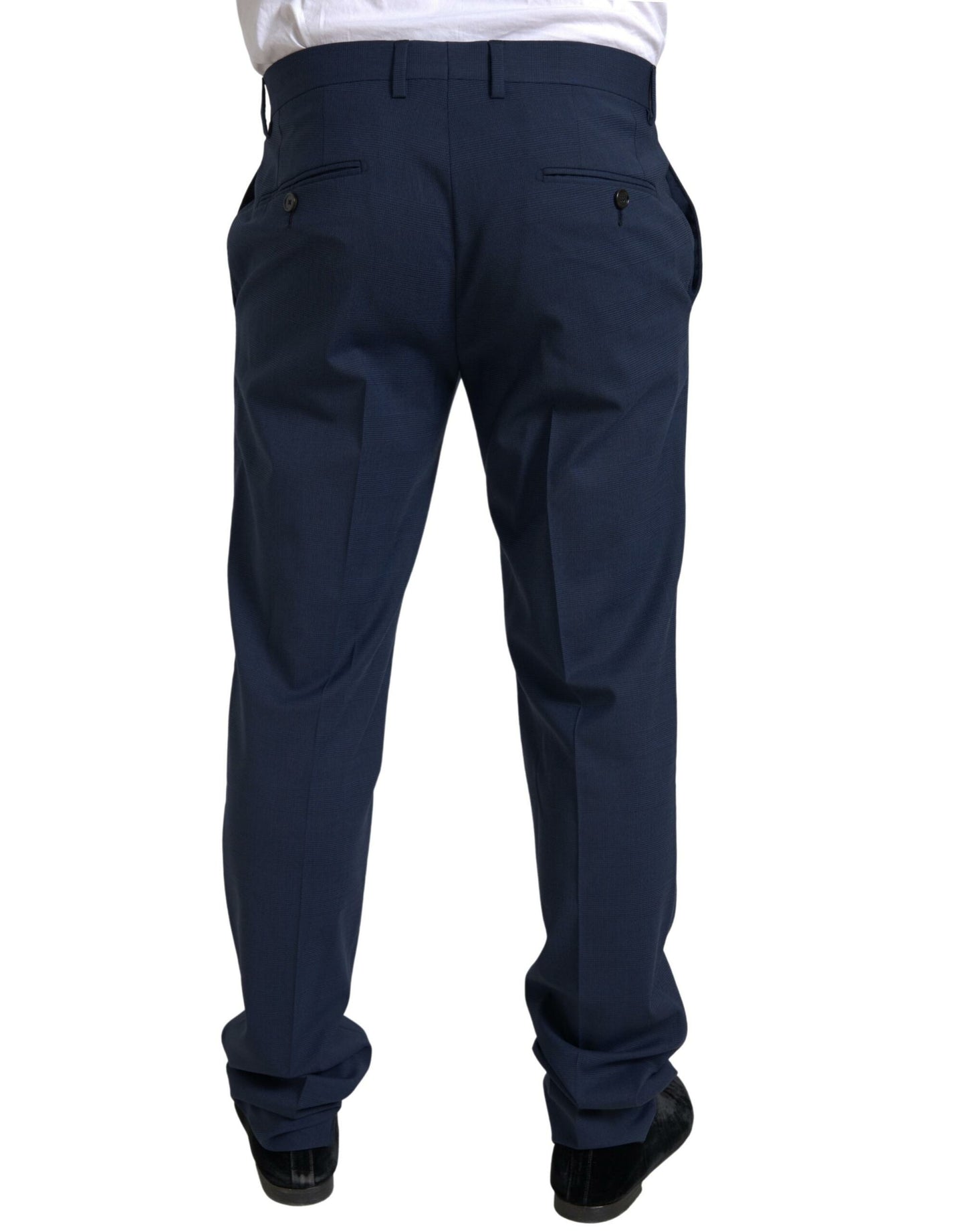 - Elegant Slim Fit Blue Two-Piece Suit