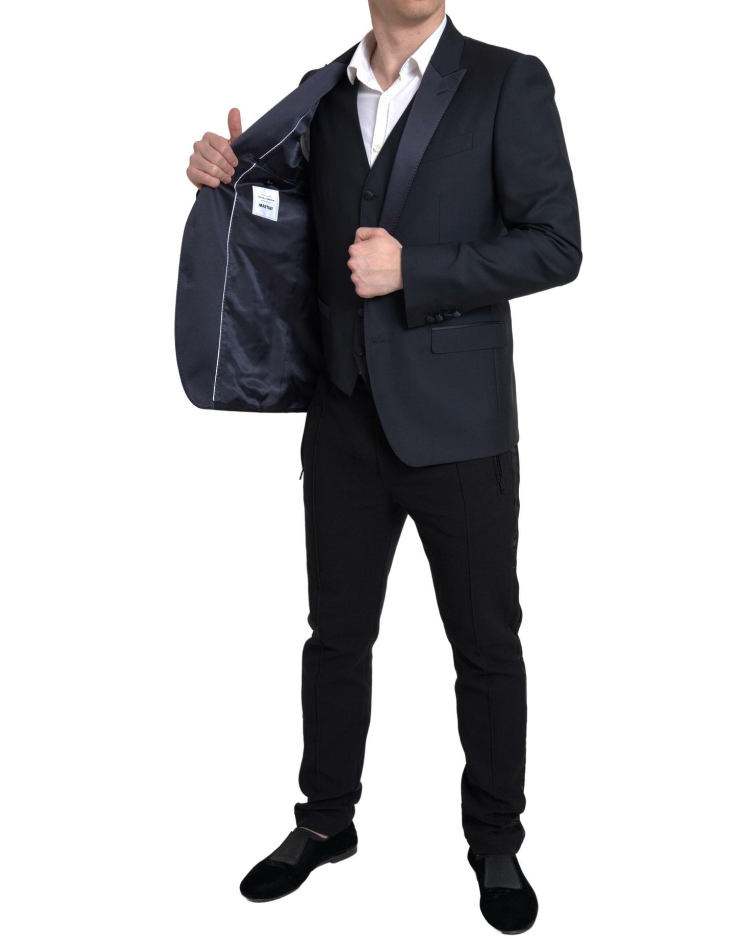 - Elegant Slim Fit Two-Piece Martini Suit