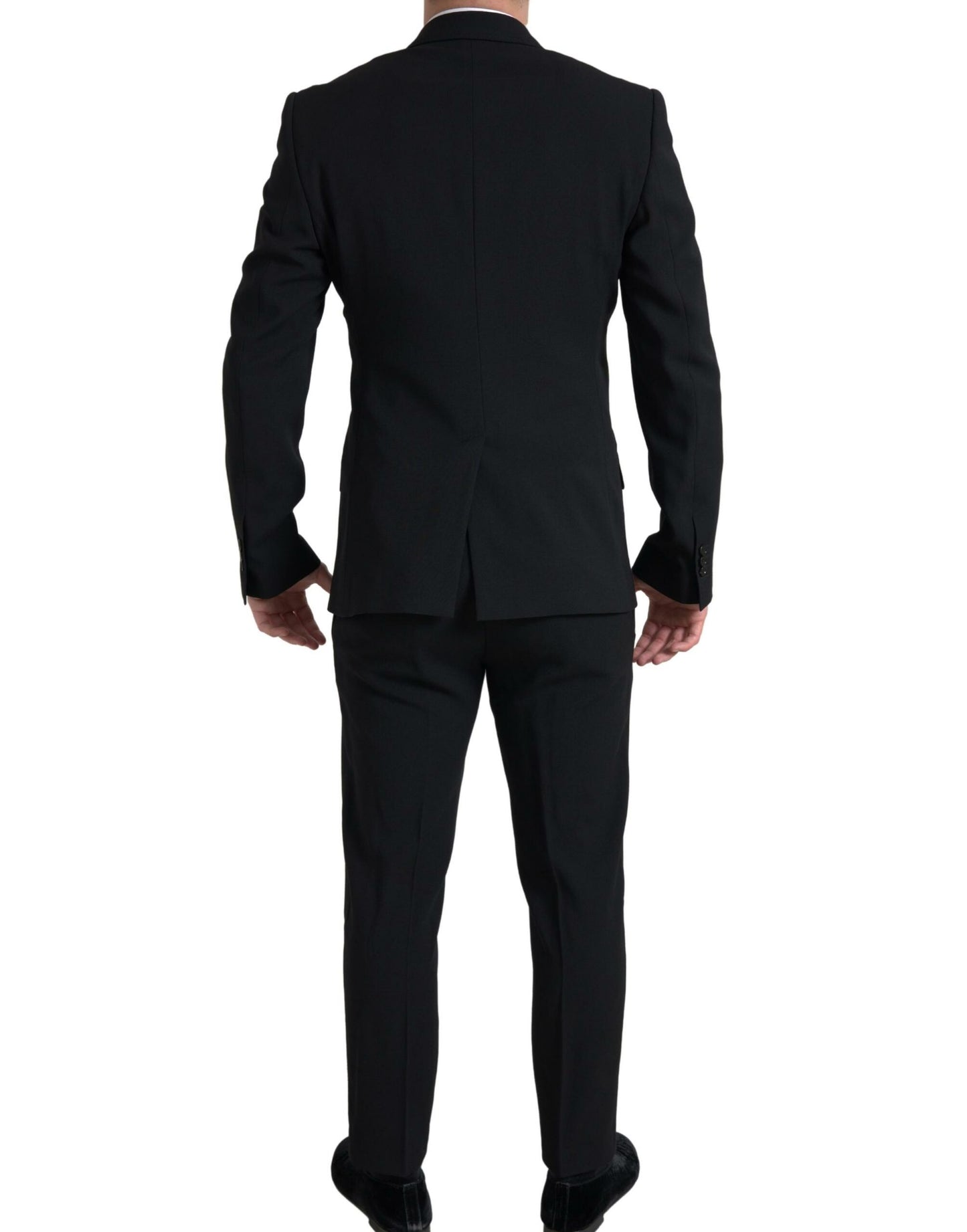 - Elegant Slim Fit Double Breasted Suit