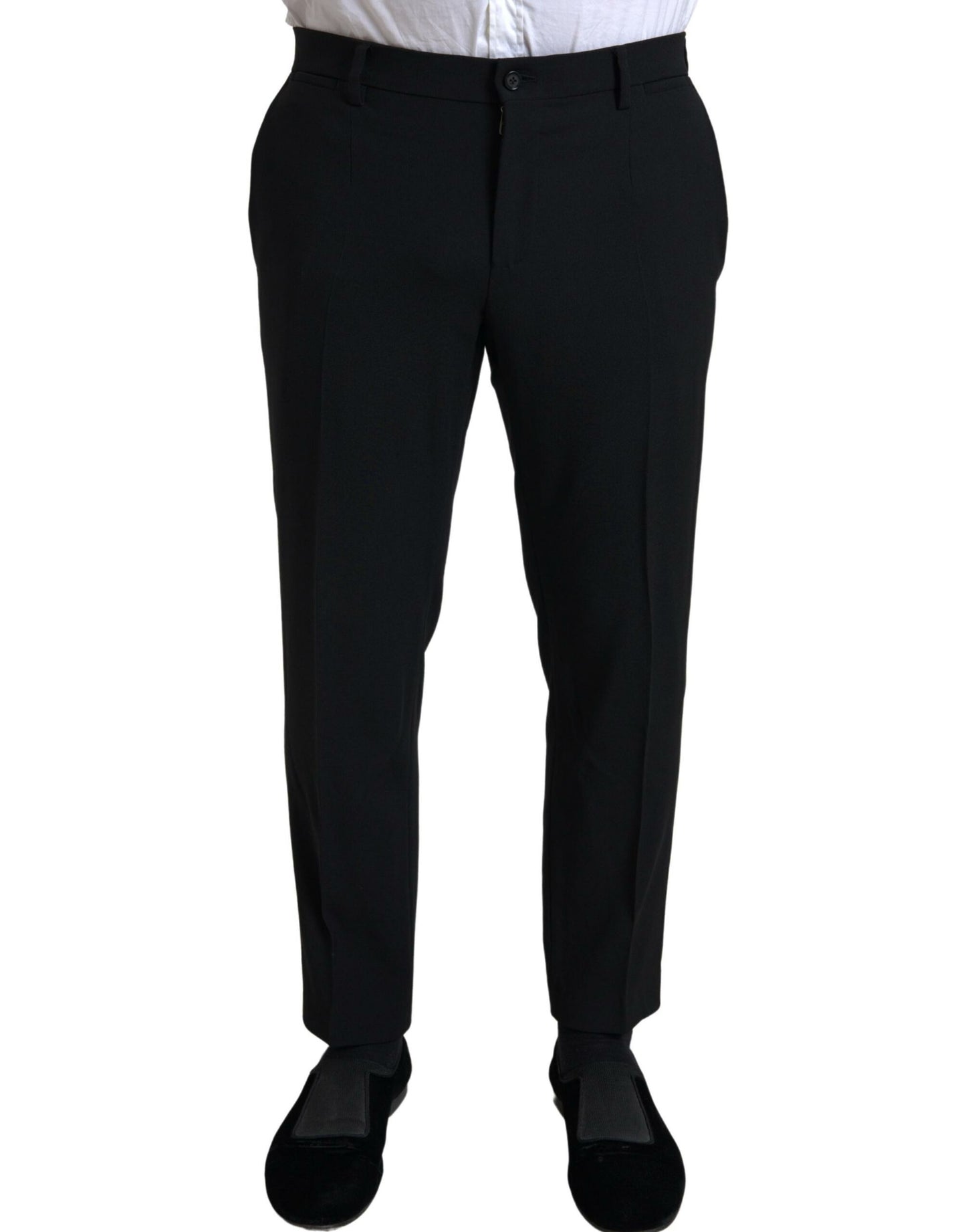 - Elegant Slim Fit Double Breasted Suit