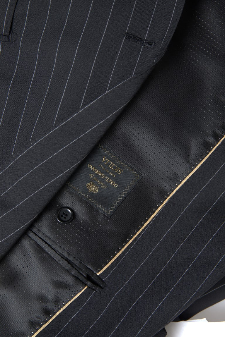 - Sicilian Elegance Slim Fit Blazer