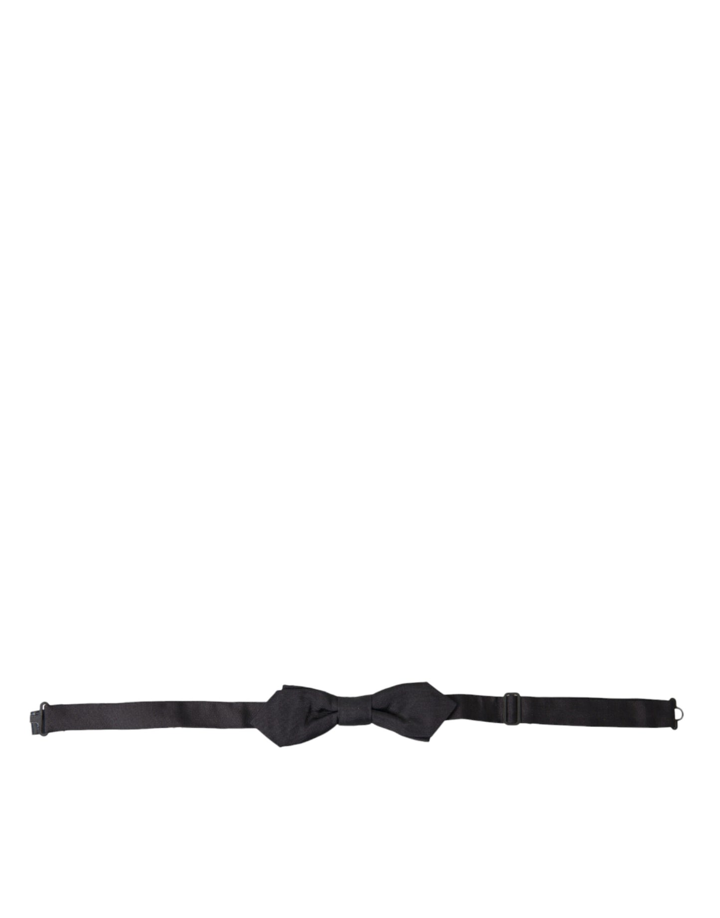 - Elegant Silk Black Bow Tie