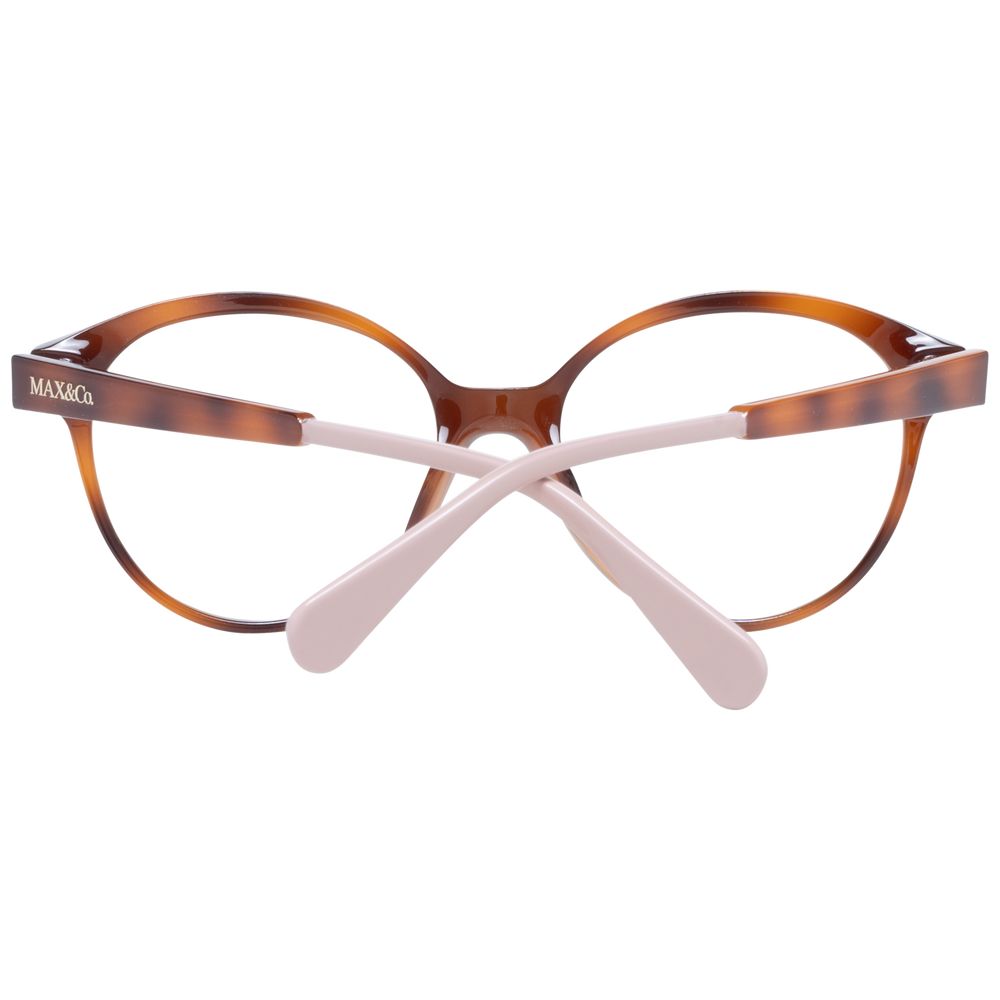 Max & Co Women’s Optical Glasses – Brown Round Frame, 53mm