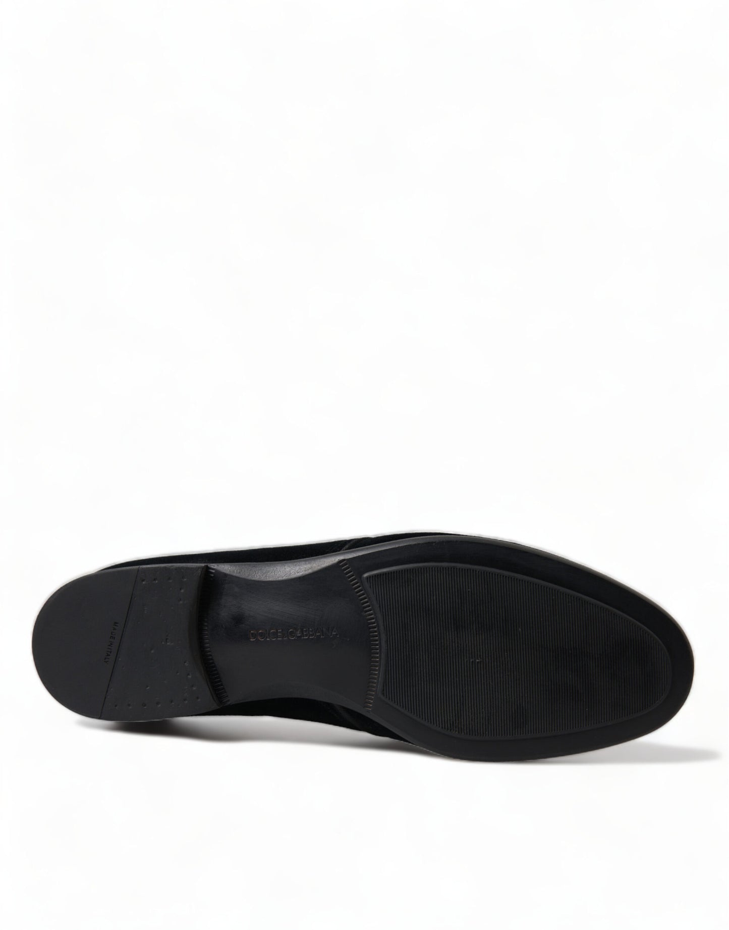 - Elegant Black Velvet Derby Dress Shoes