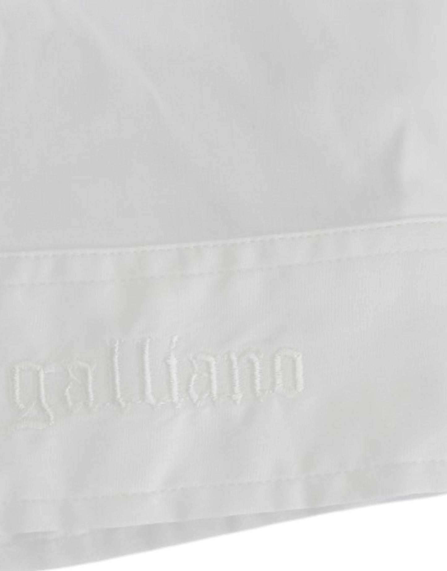 - Chic White Cotton Blend Shortsleeve Blouse