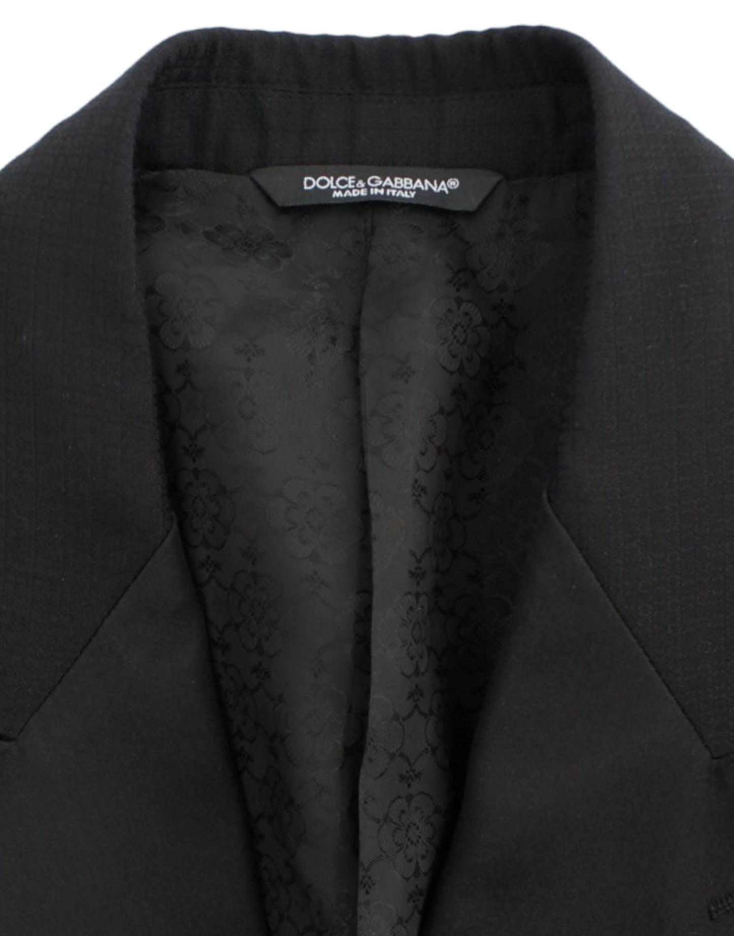 - Elegant Black Silk Blend Sicilia Blazer