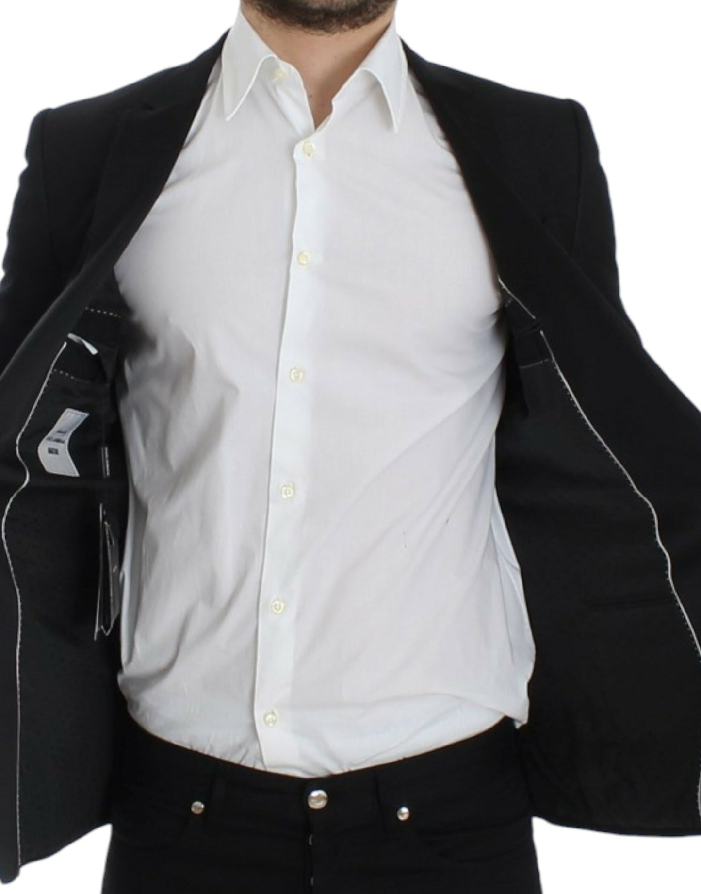 - Elegant Martini Slim Fit Blazer Jacket