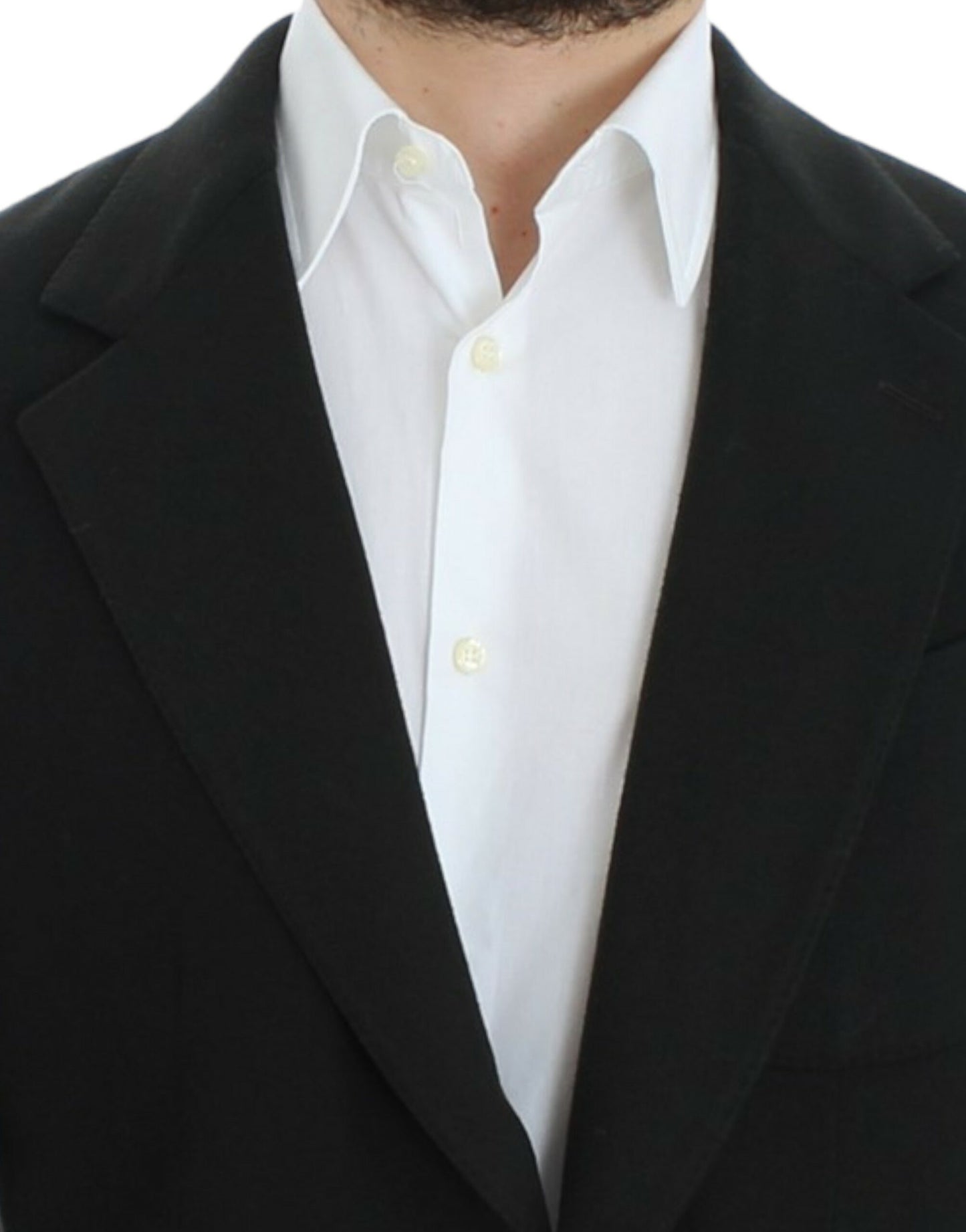 - Elegant Green Cashmere Blazer Jacket